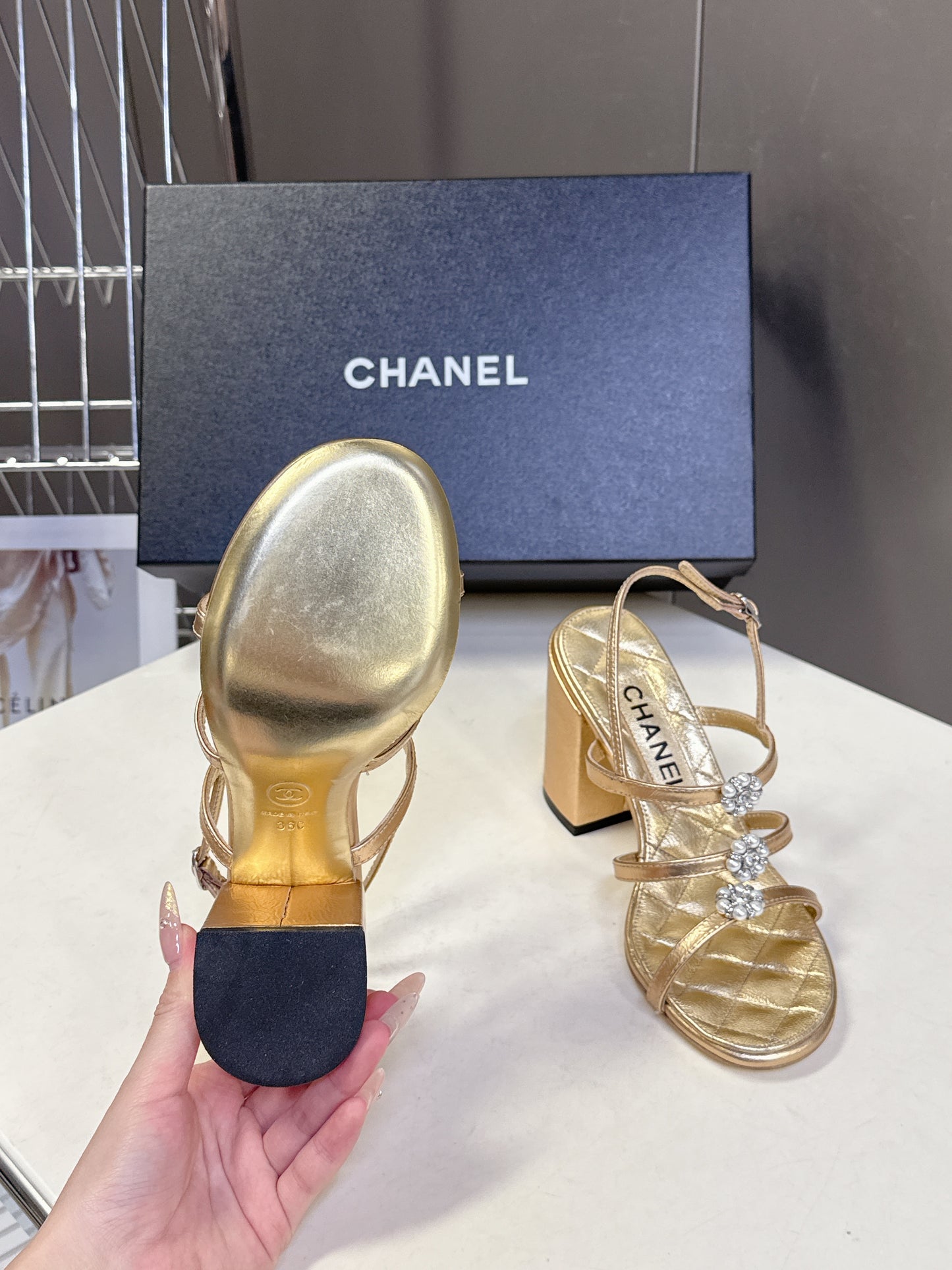26NEW Spring/Summer Chunky Heel Sandals