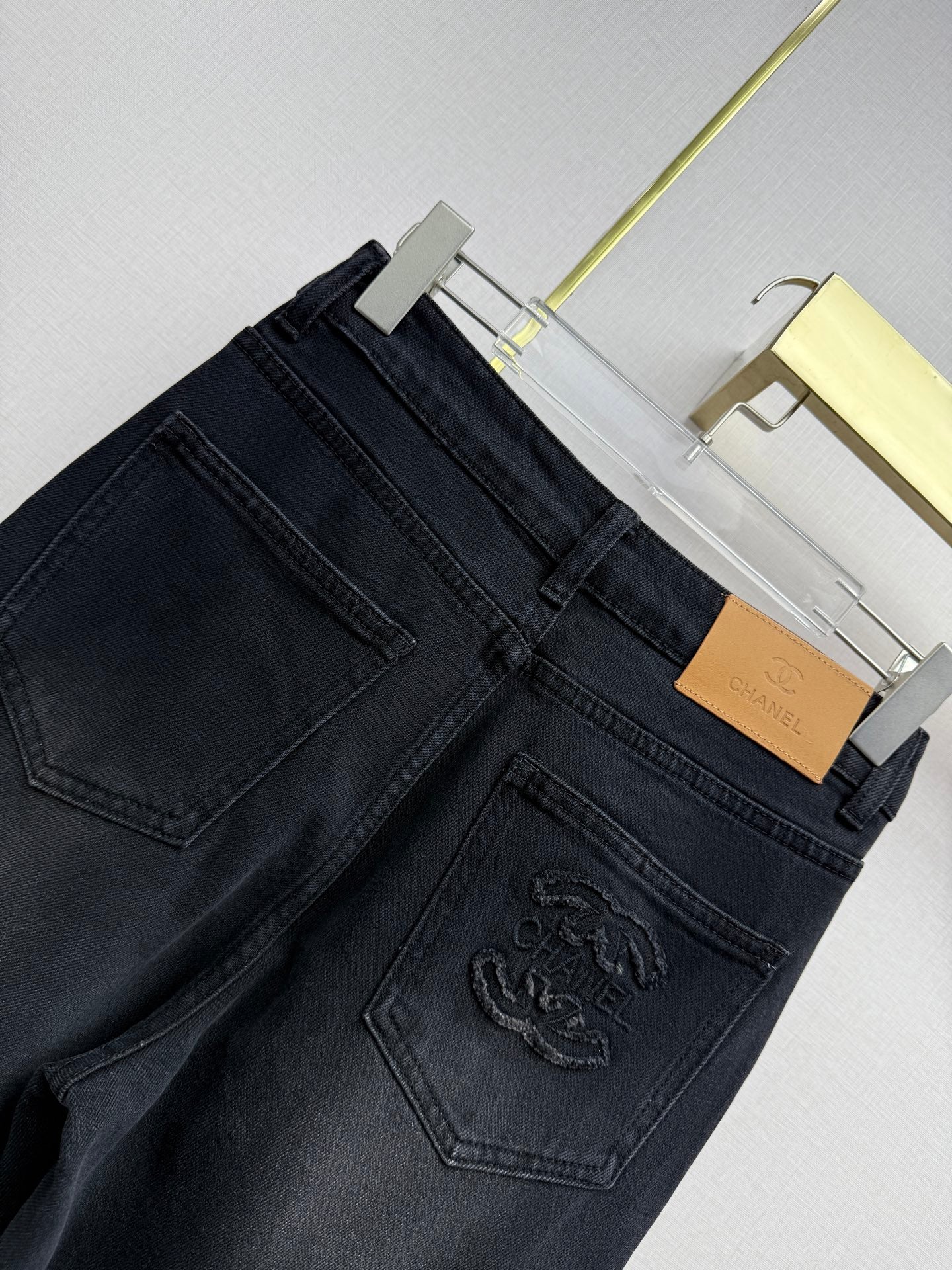 New straight-leg jeans