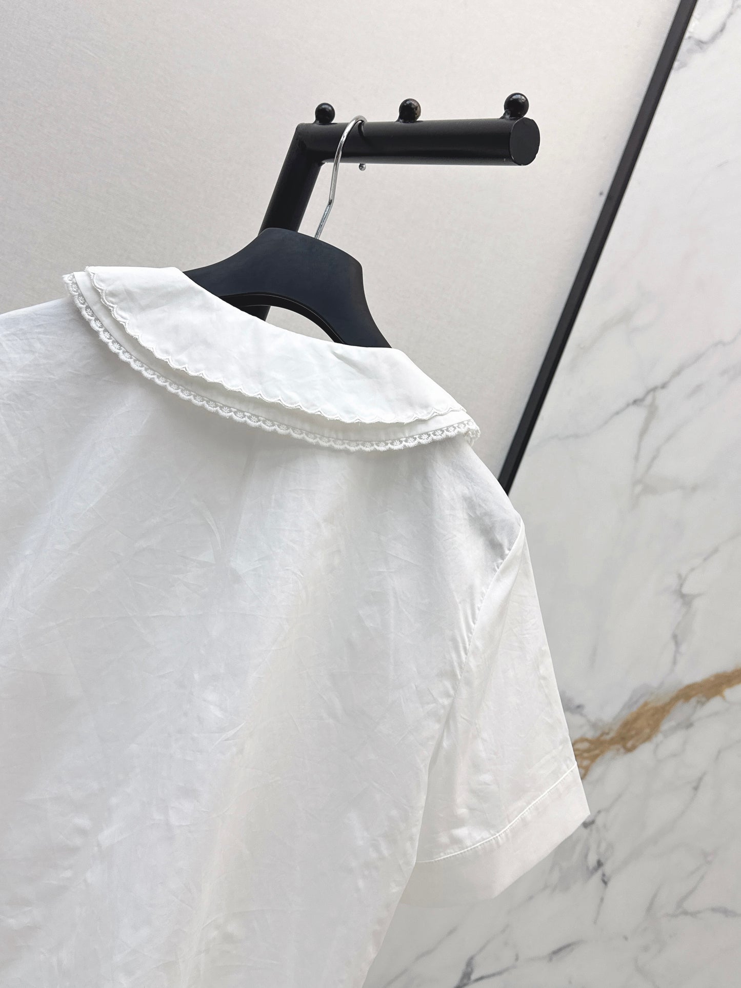 26SS - New Peter Pan Collar Short-Sleeve Shirt