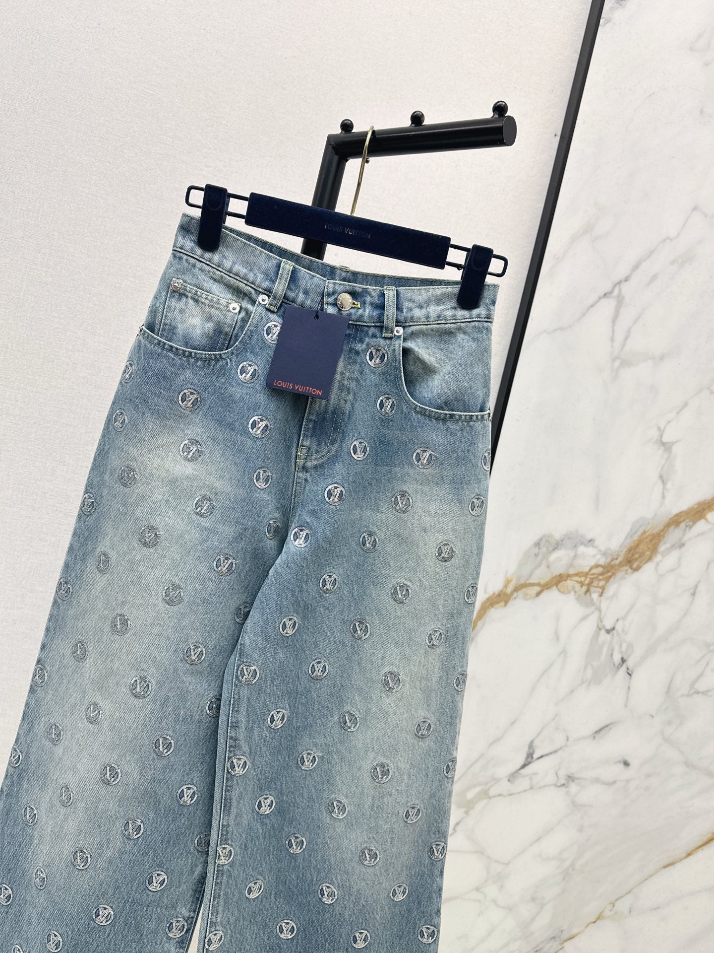 New sequined jeans