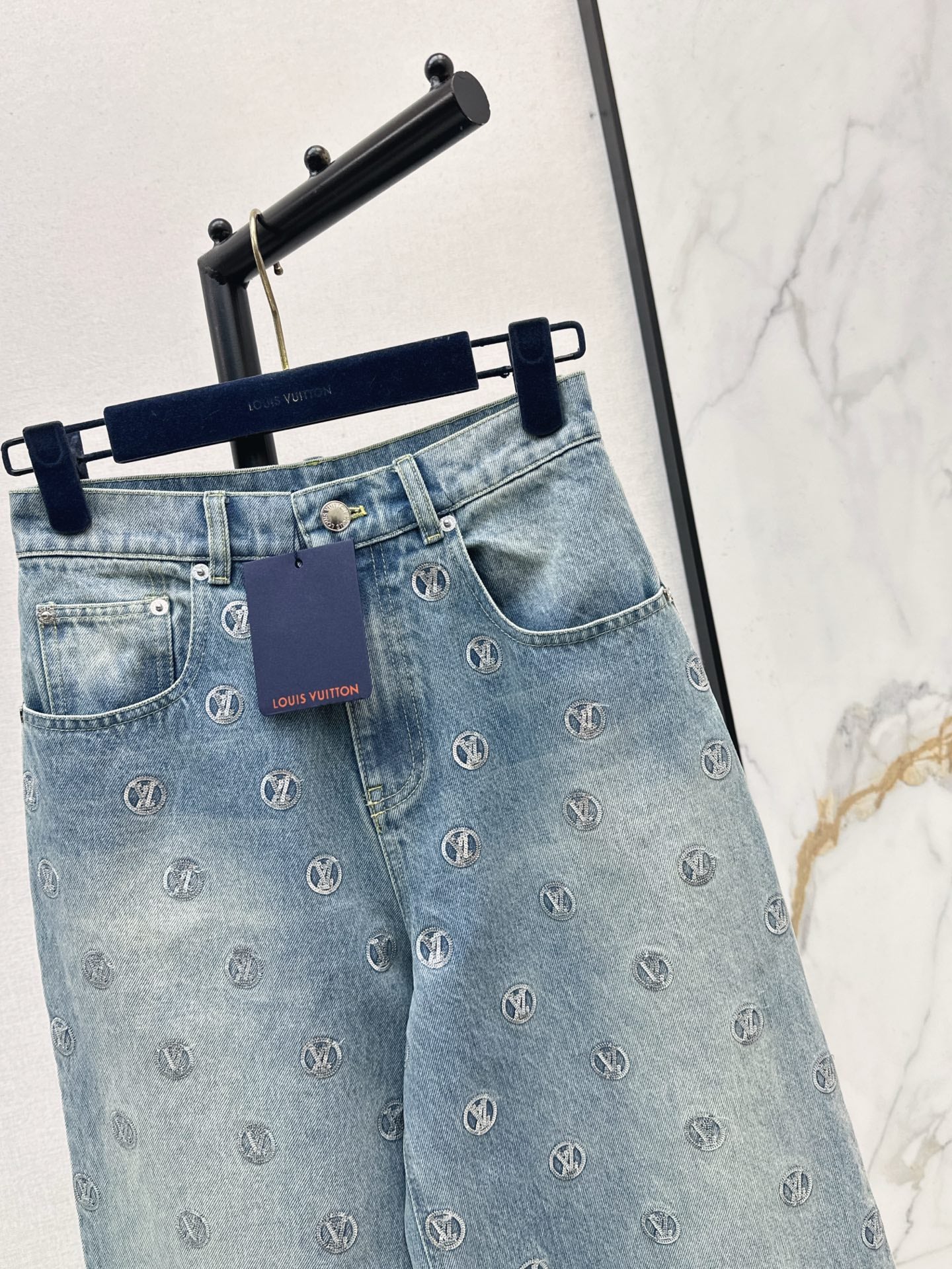 New sequined jeans