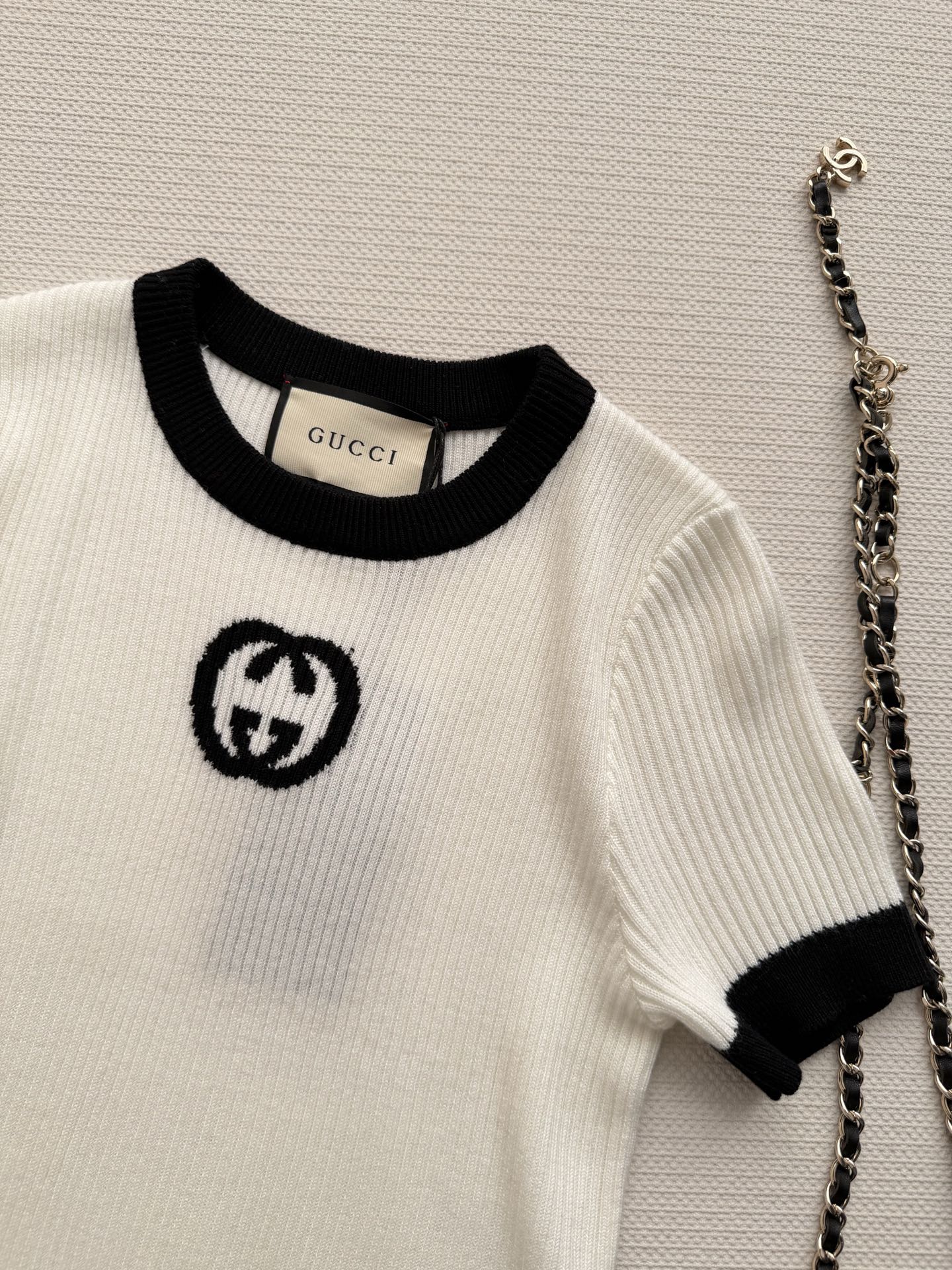 26NEW Knitted Short-Sleeve