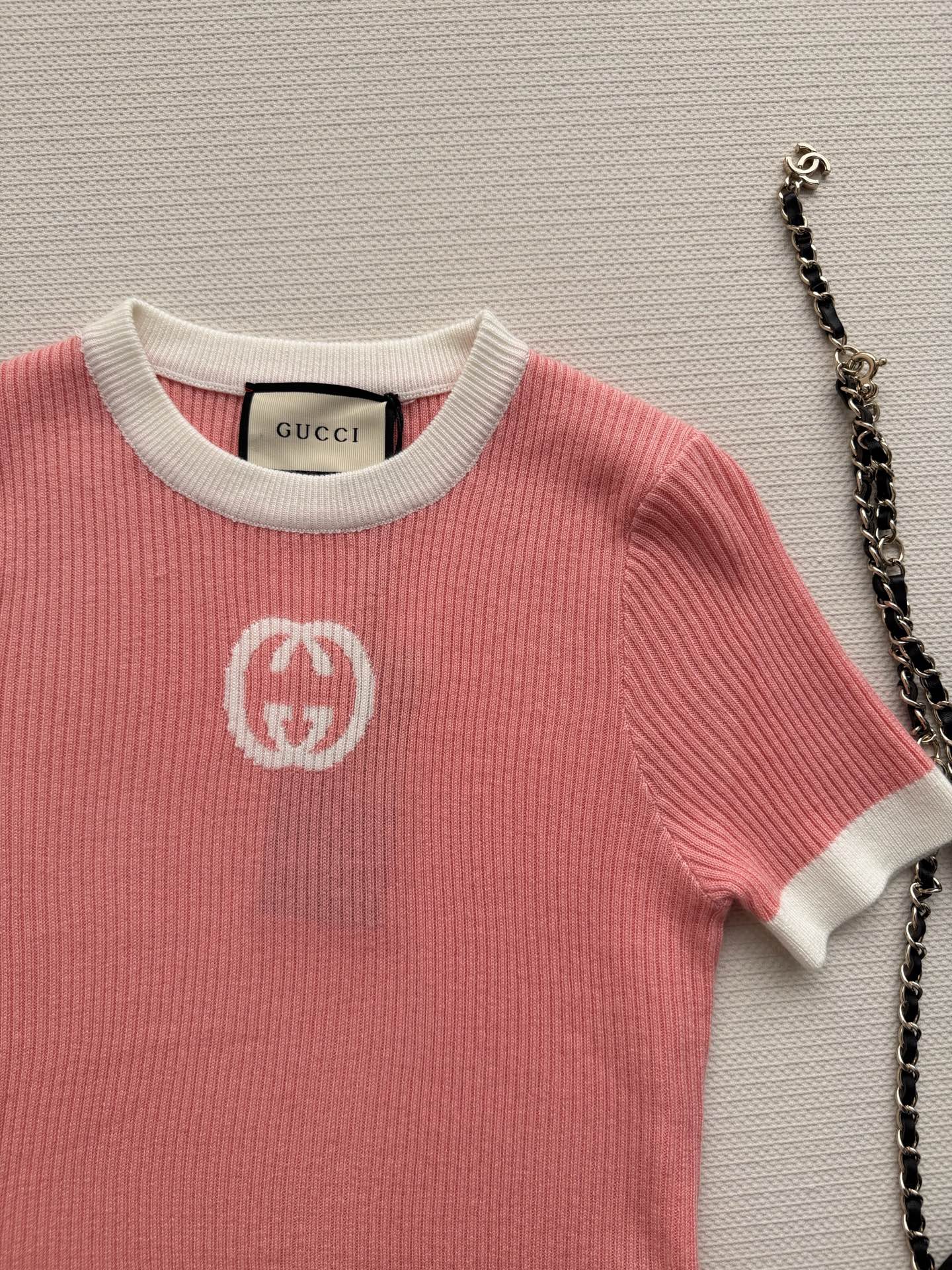 26NEW Knitted Short-Sleeve