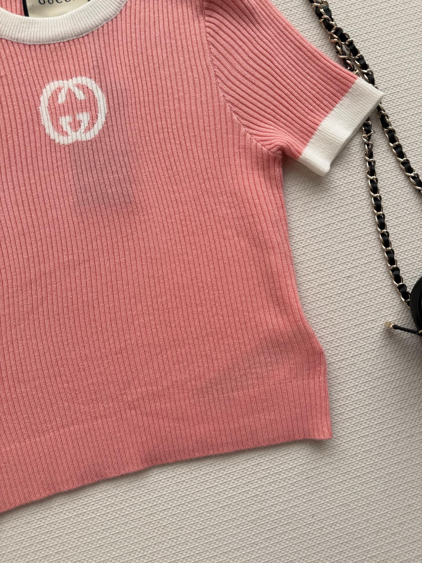 26NEW Knitted Short-Sleeve