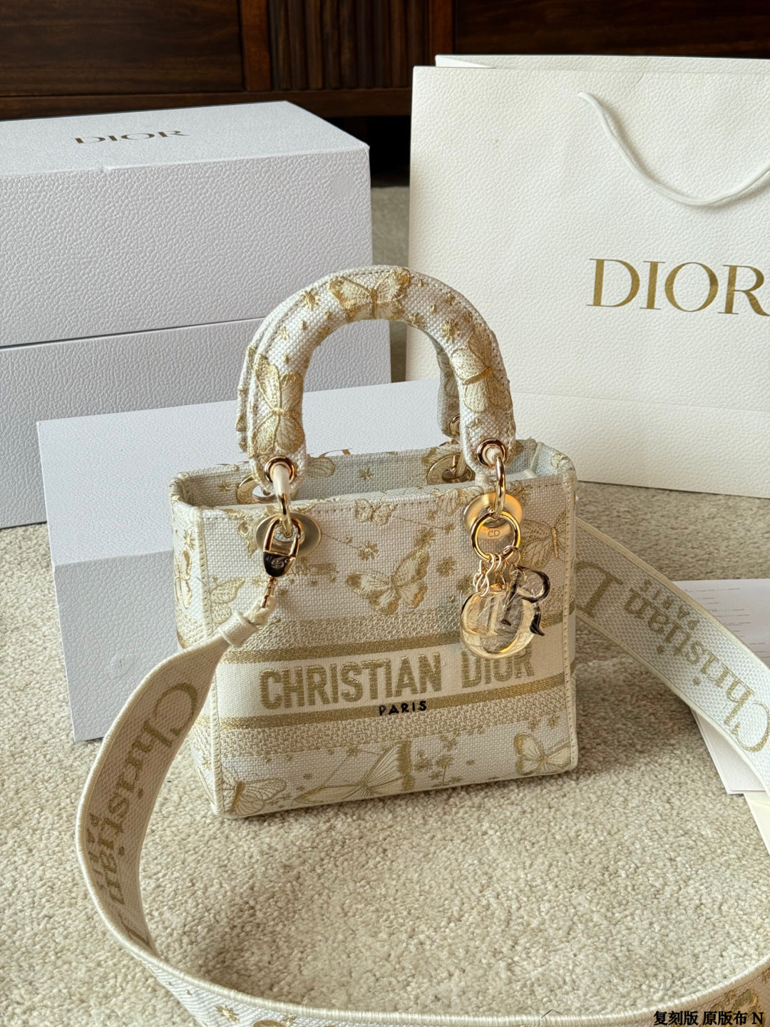 26NEW Embroidered Princess Diana with Crossbody Strap