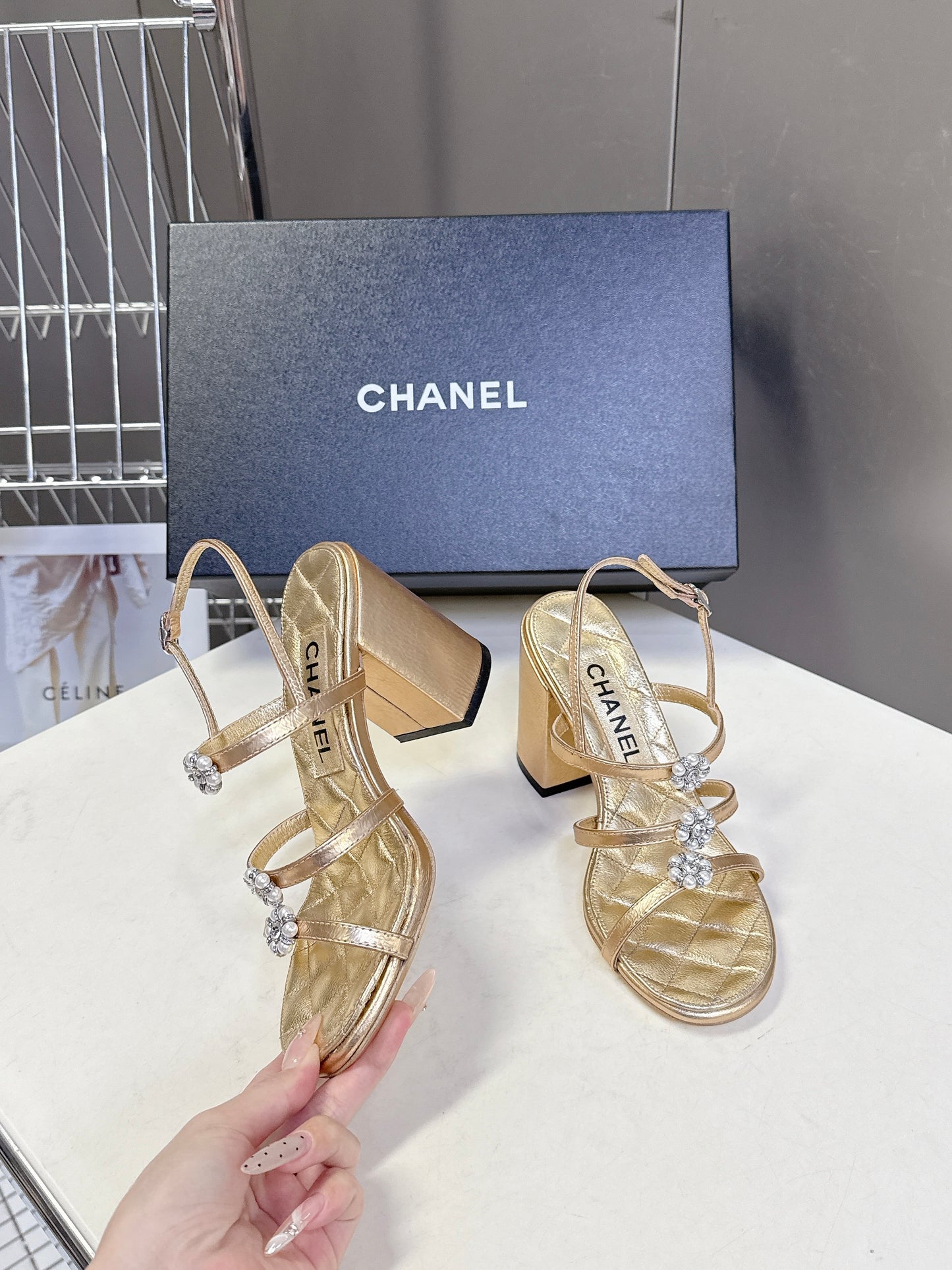 26NEW Spring/Summer Chunky Heel Sandals