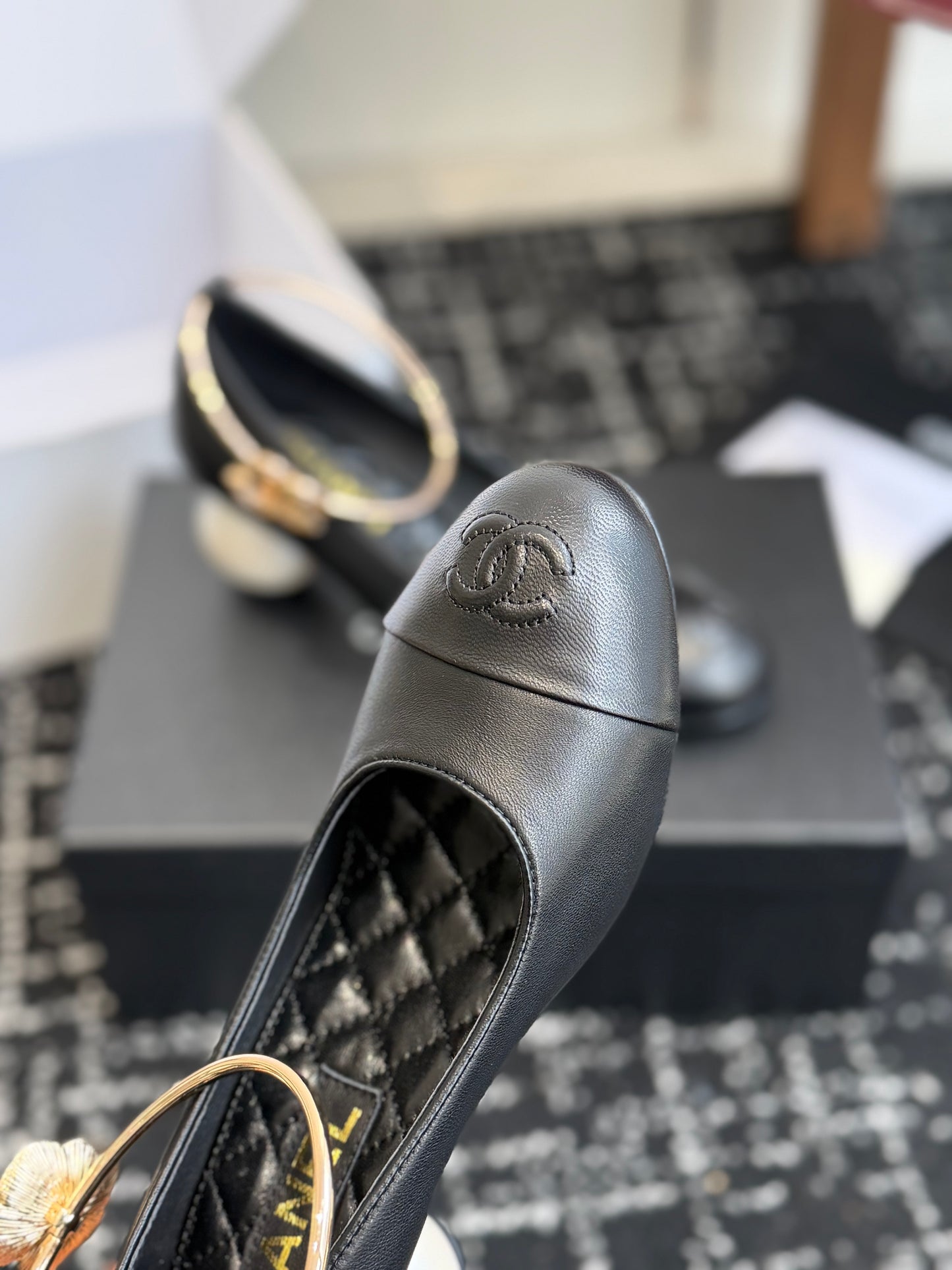 26NEW Spring/Summer Mary Jane Shoes with Large Pearl Heels