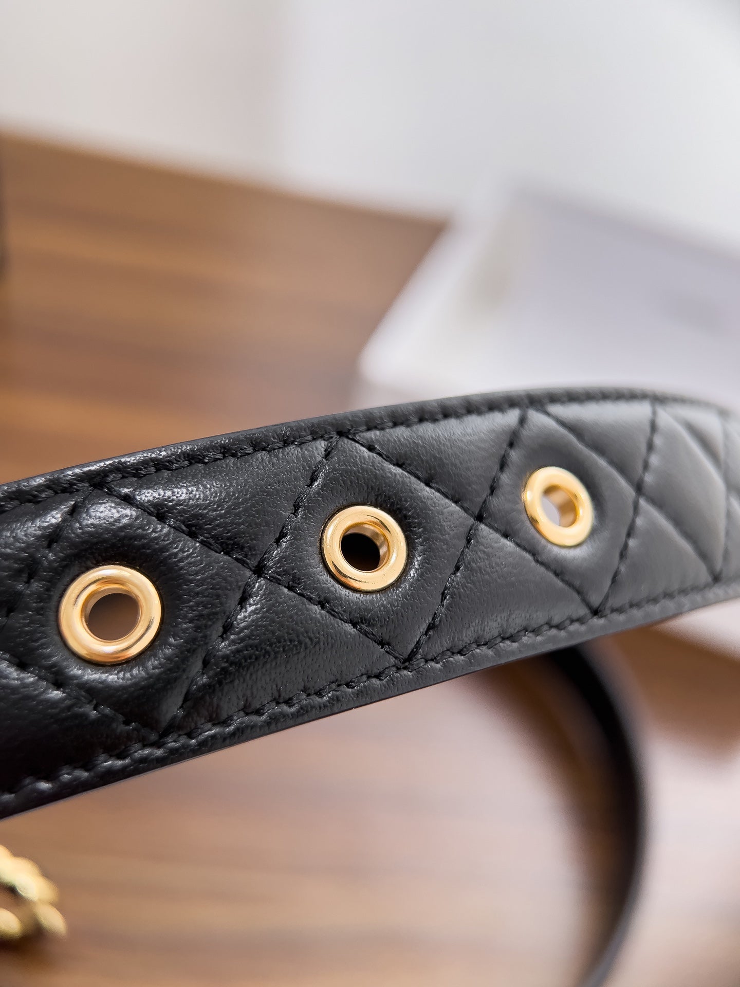 Women's chain buckle belt, 3.0cm