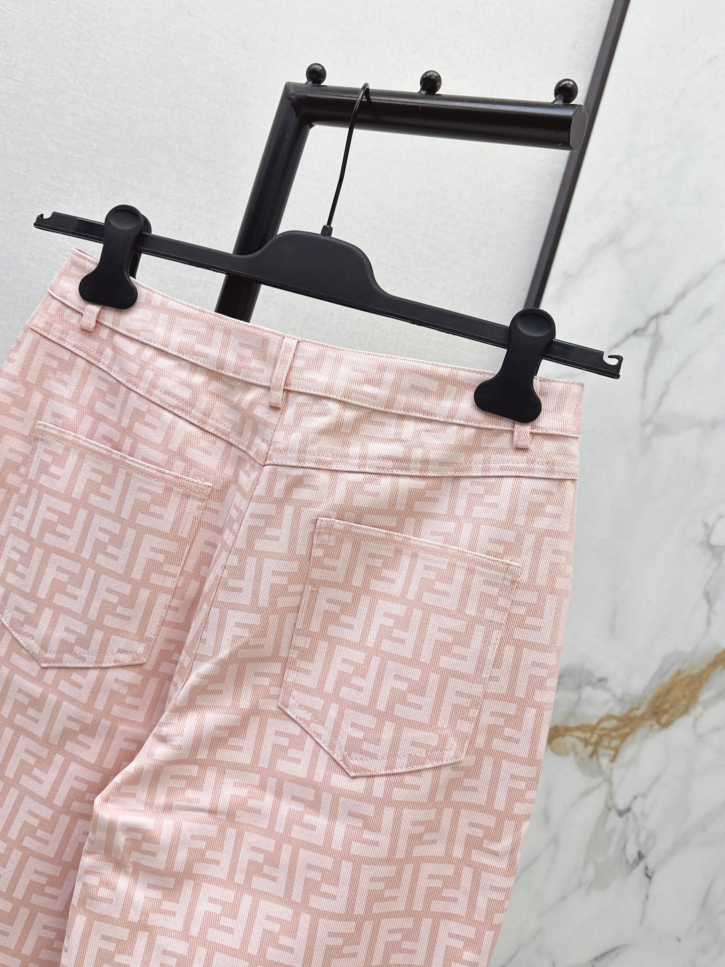 26SS Spring/Summer Newest Jacquard Denim Pants