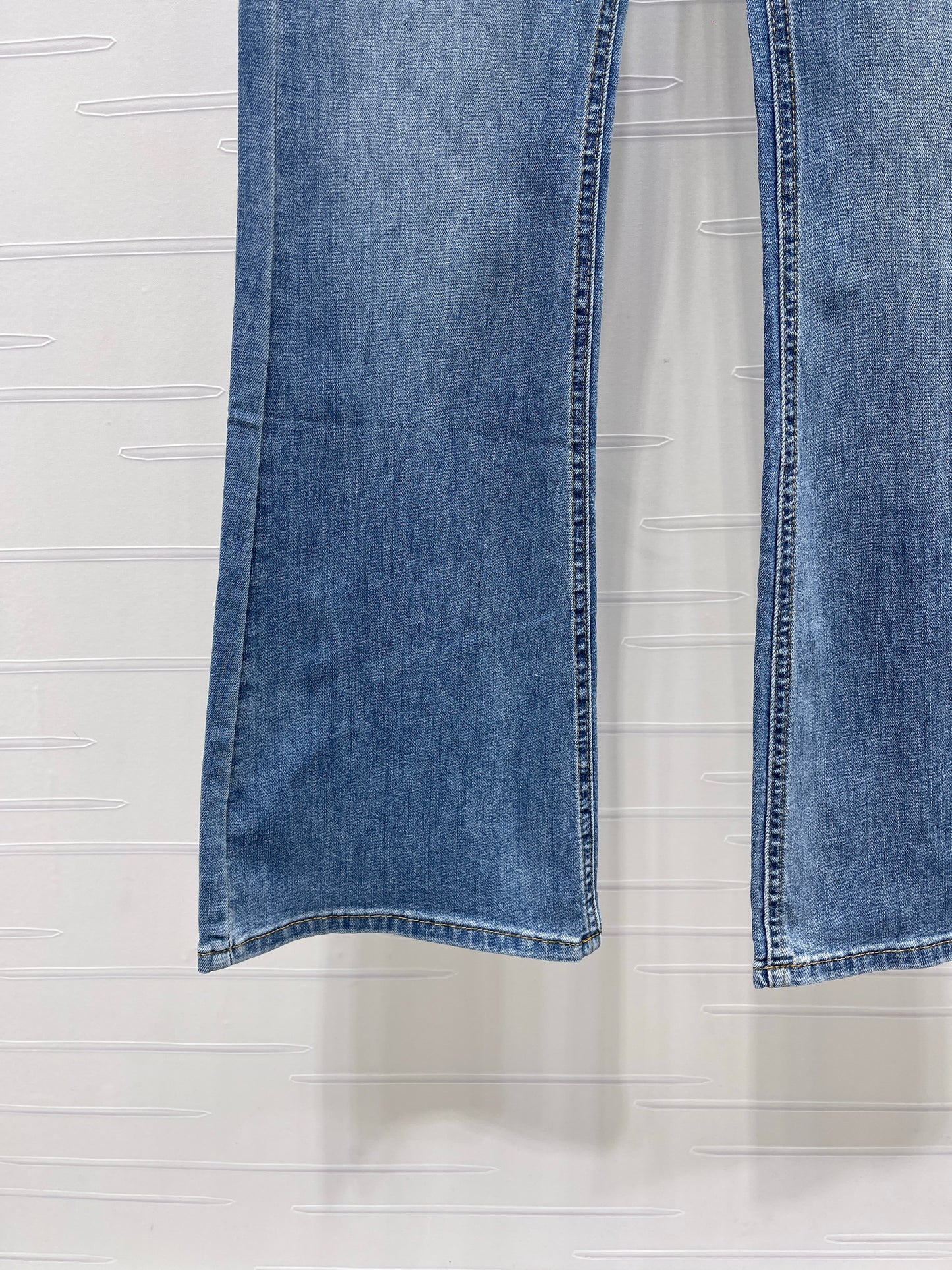 26NEW Embroidered Flared Jeans