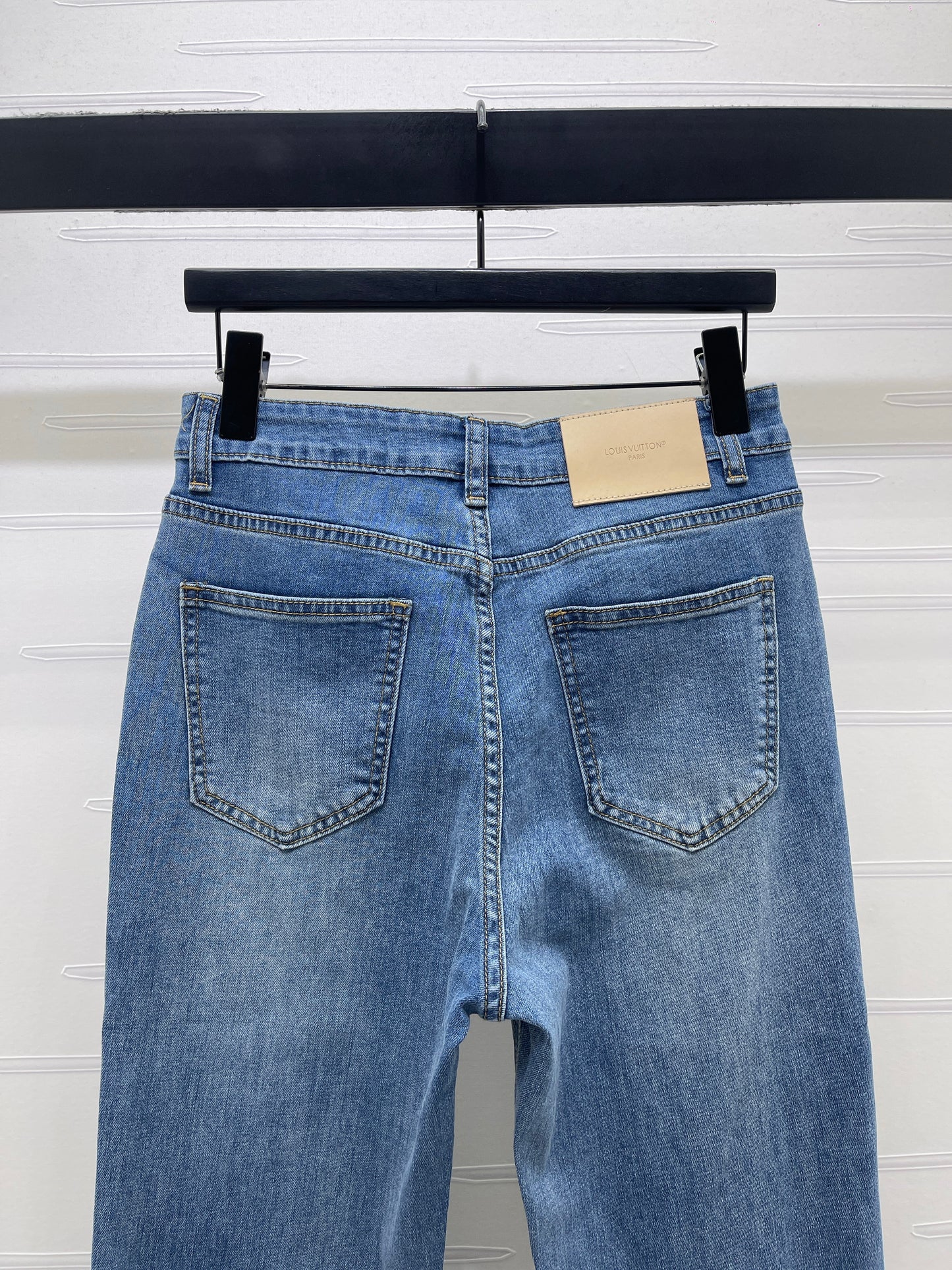 26NEW Embroidered Flared Jeans
