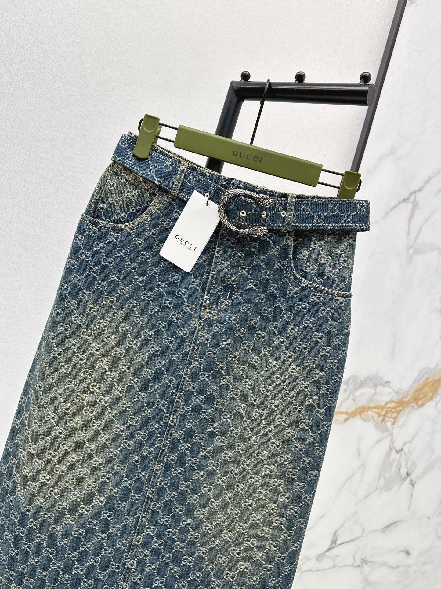 SS26 New Arrival: Jacquard Long Skirt