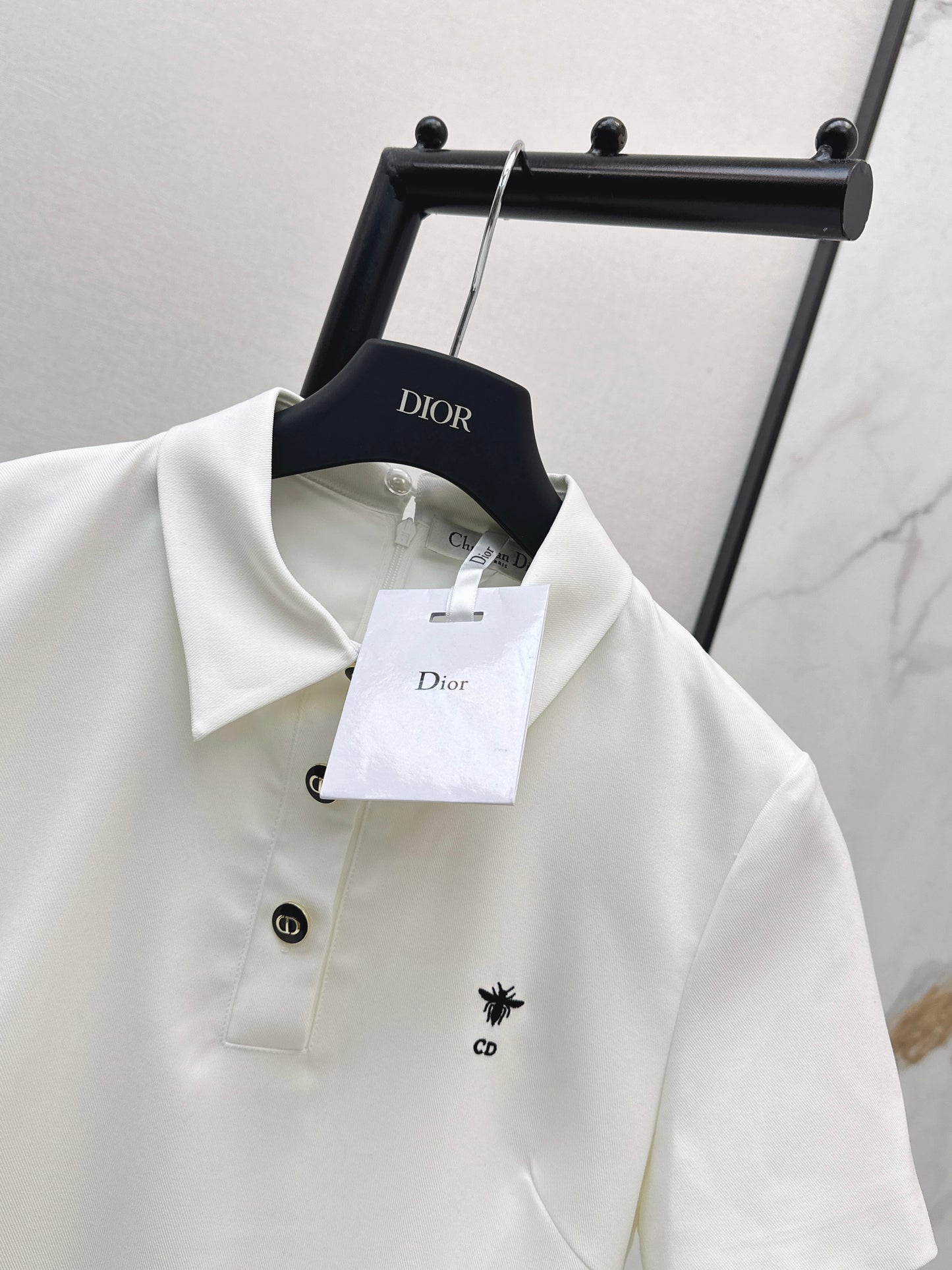 26SS Spring/Summer Latest Style: Bee-Embroidered Dress