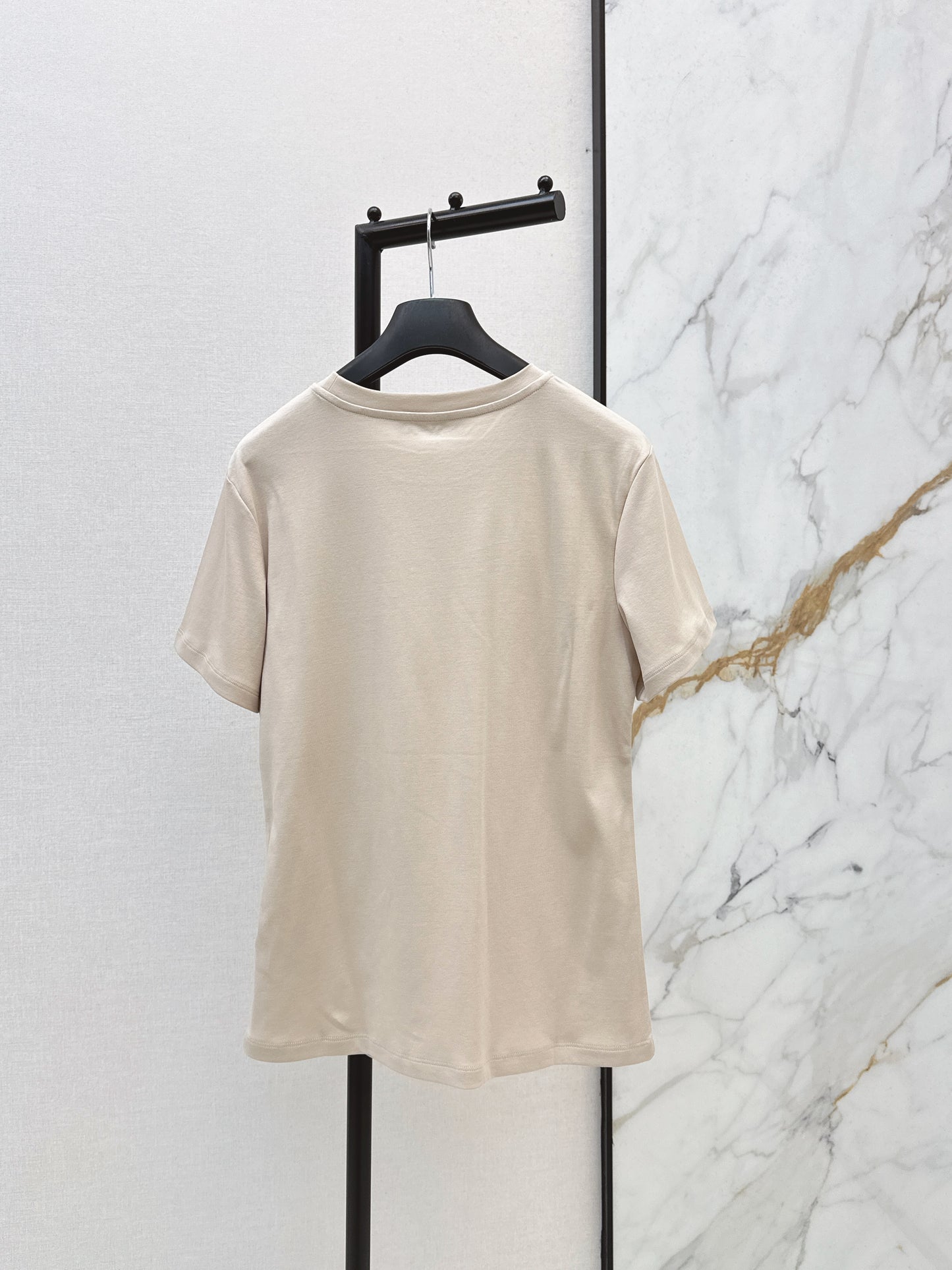 26SS Spring/Summer Newest Letter Embroidered T-shirt
