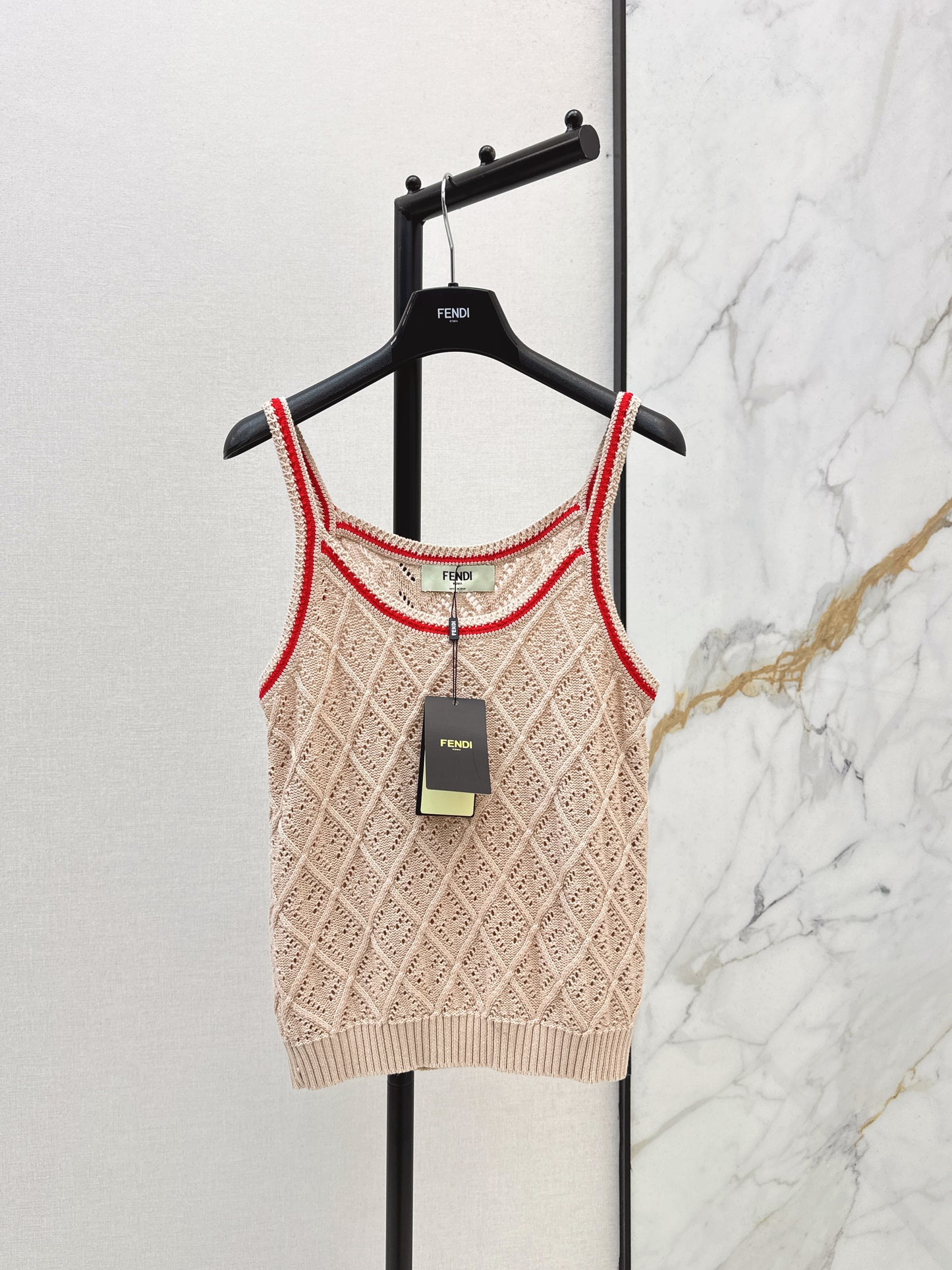 26SS Spring/Summer 3D Jacquard Decorated Camisole