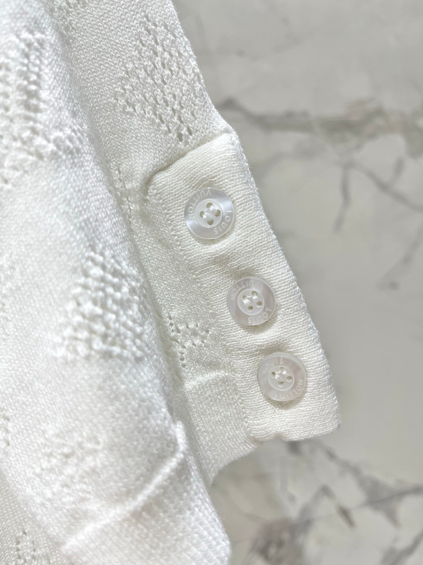 26SS NEW Hollow-out Round Neck Knit Short Sleeve