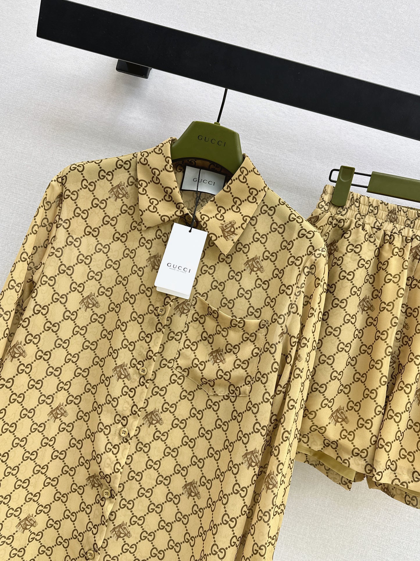 26SS Classic Pattern Casual Set