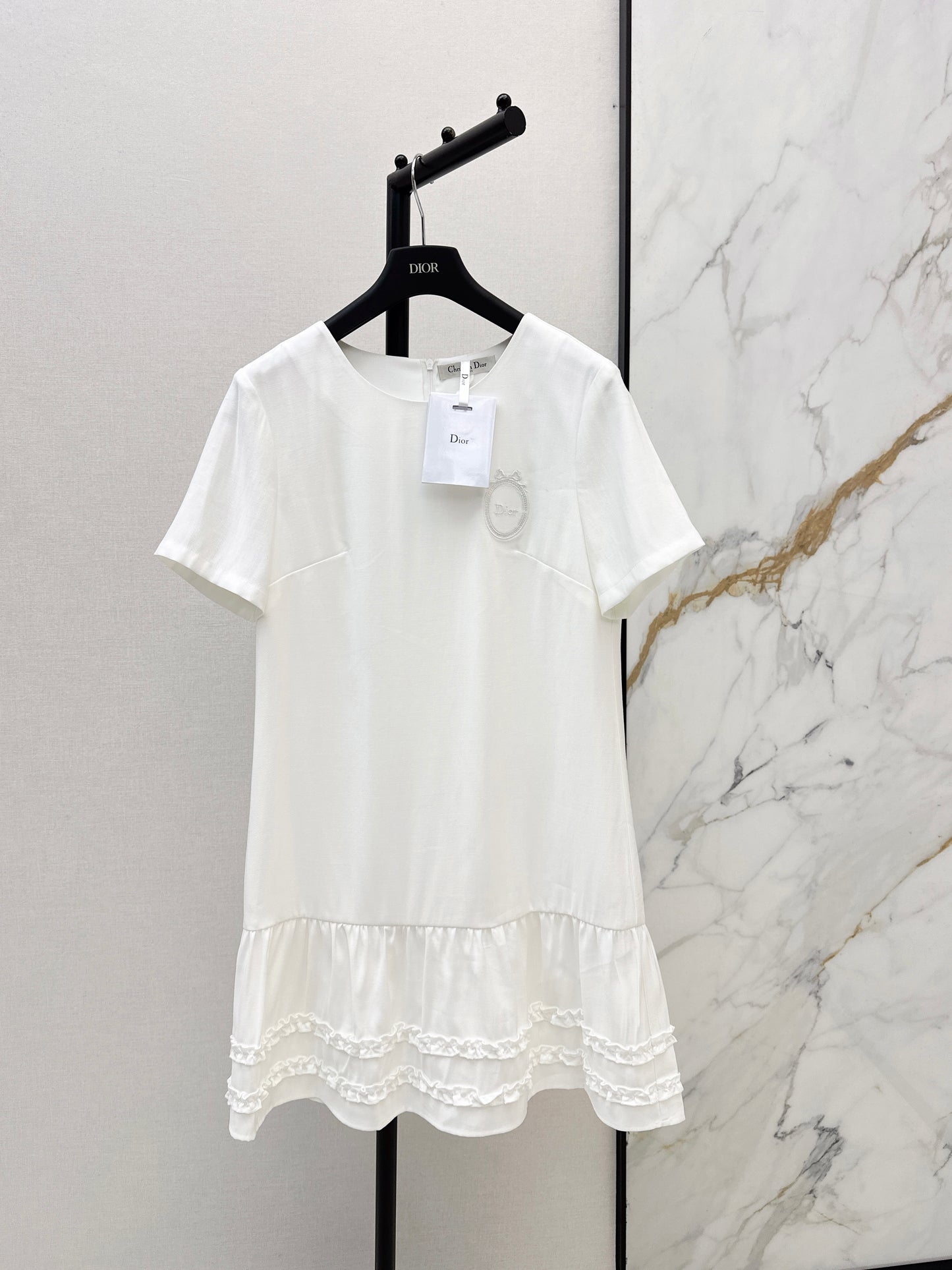 26SS — New Patchwork Design Straight Dress