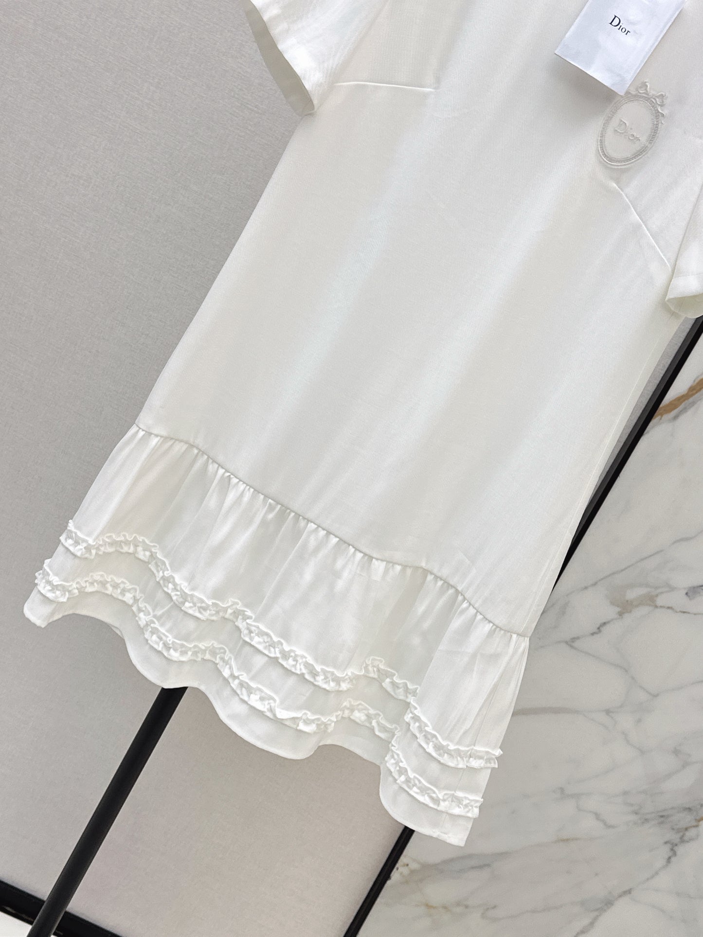 26SS — New Patchwork Design Straight Dress