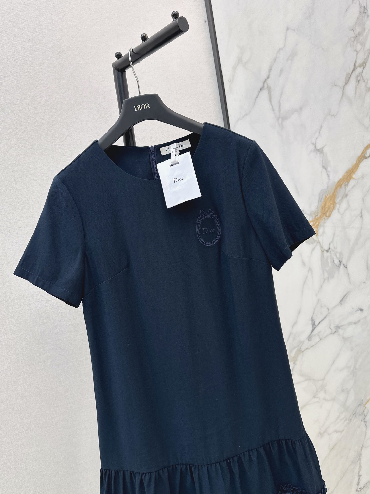 26SS — New Patchwork Design Straight Dress