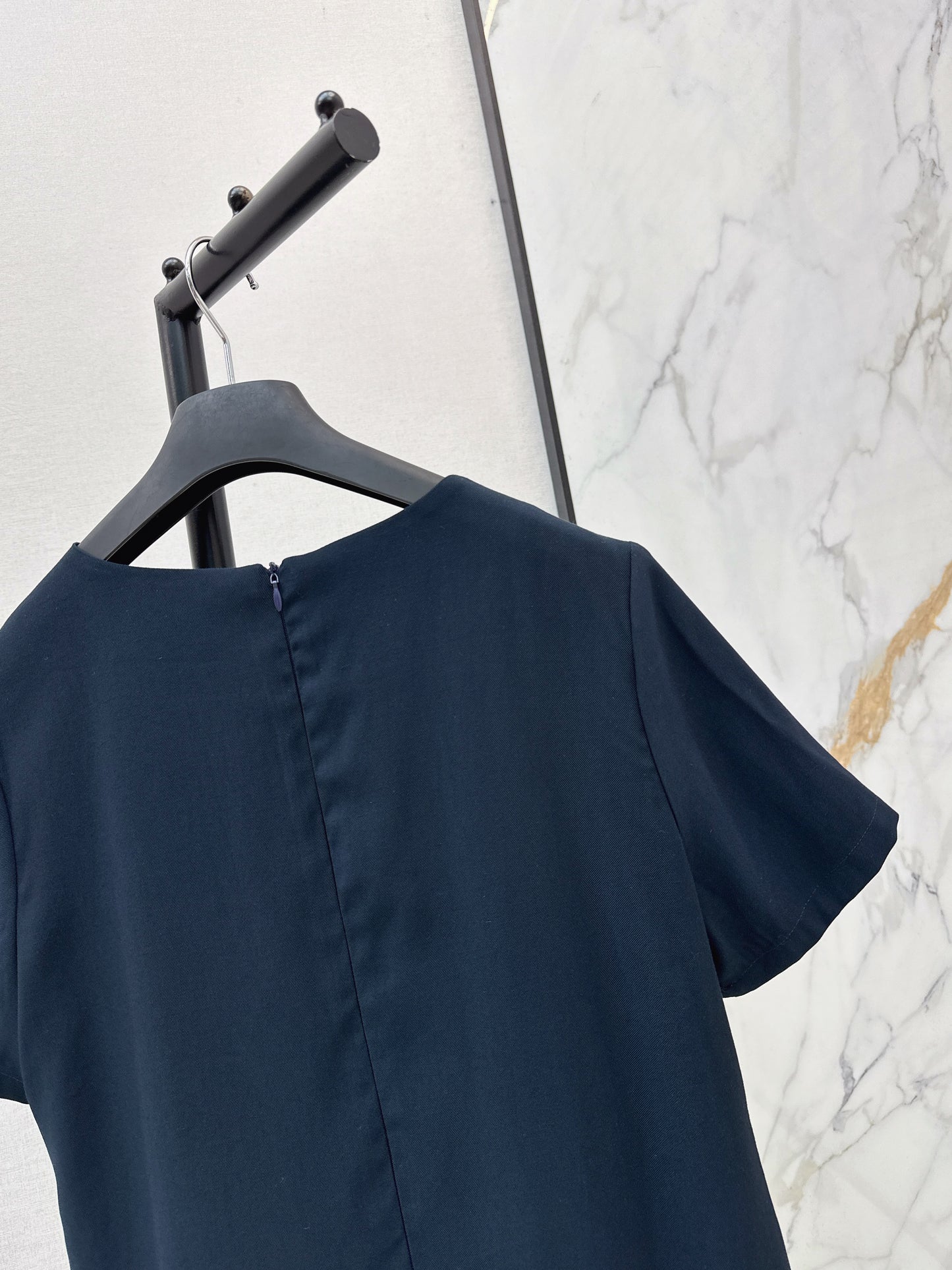26SS — New Patchwork Design Straight Dress