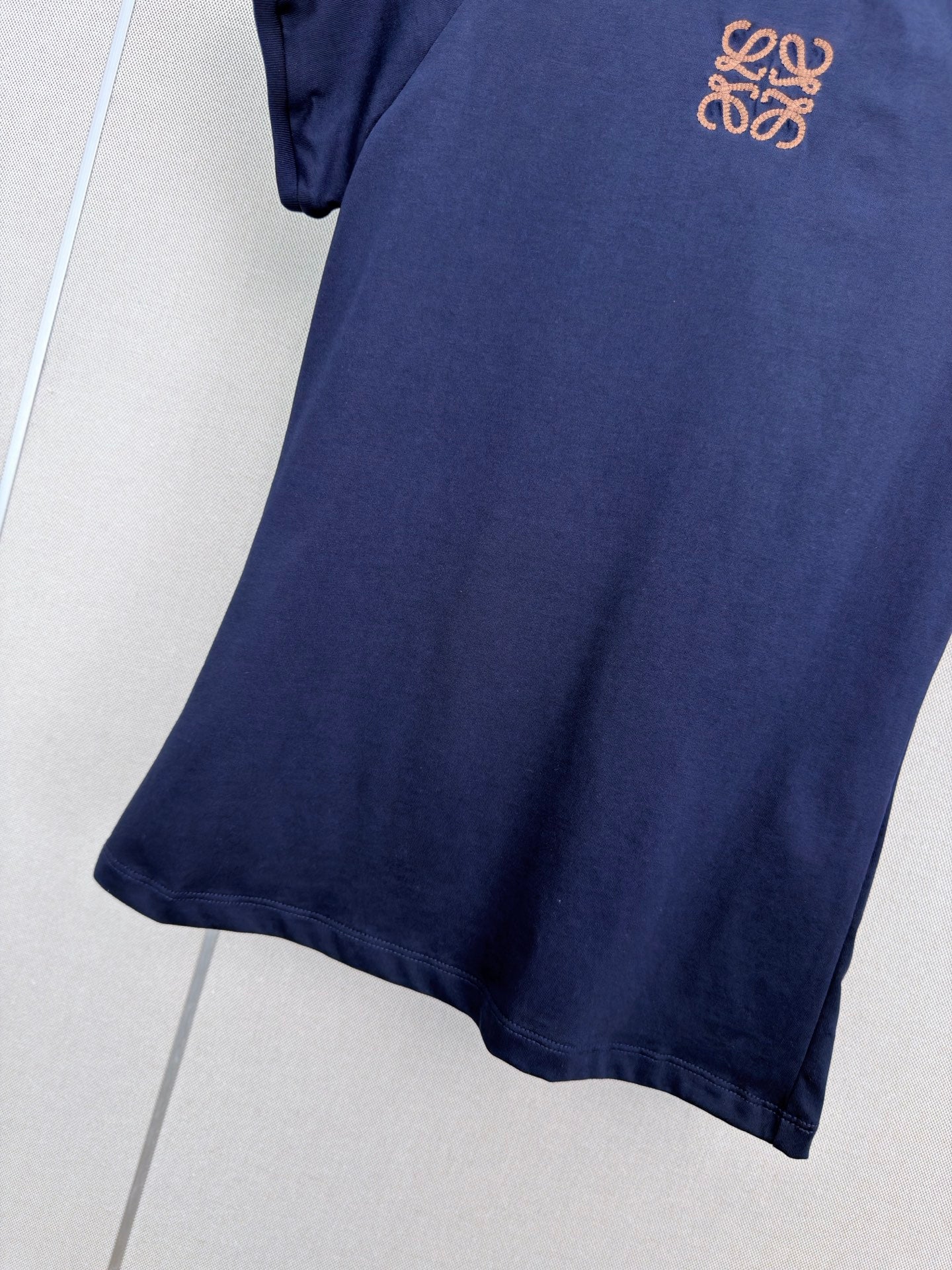 26 New Style Embroidered Crew-Neck Short-Sleeve Top