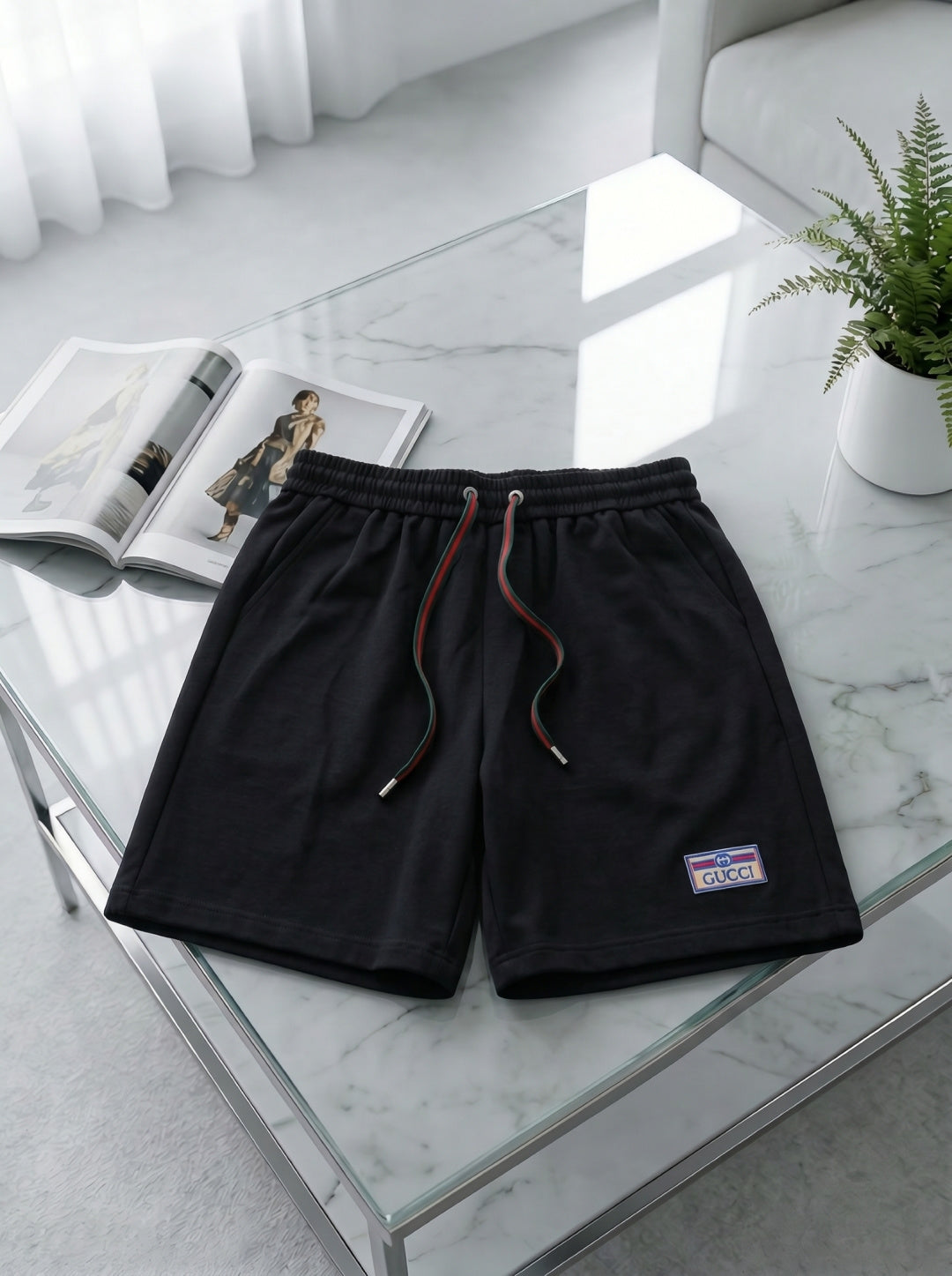 Casual Wide-Leg Shorts