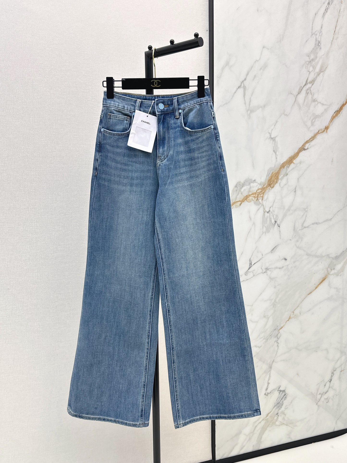 New straight leg jeans