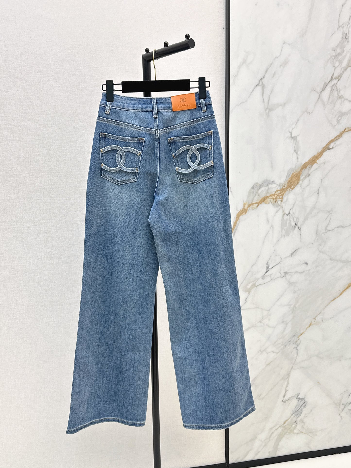 New straight leg jeans
