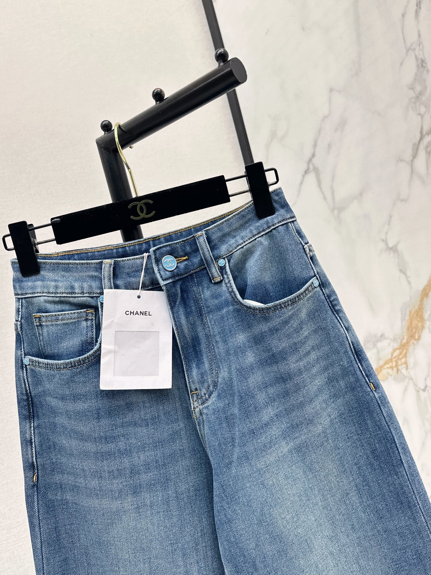 New straight leg jeans