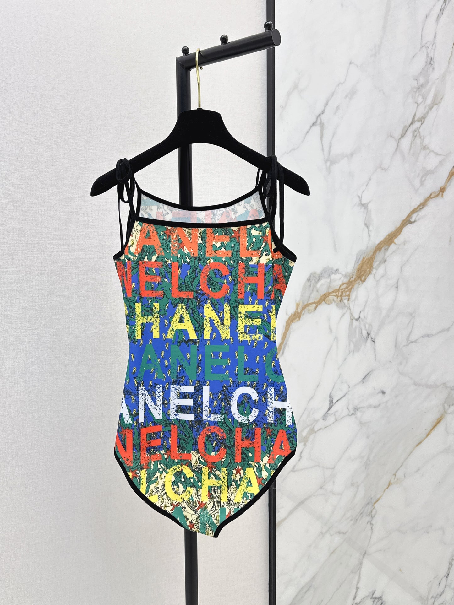 Graffiti One-Piece Swimsuit