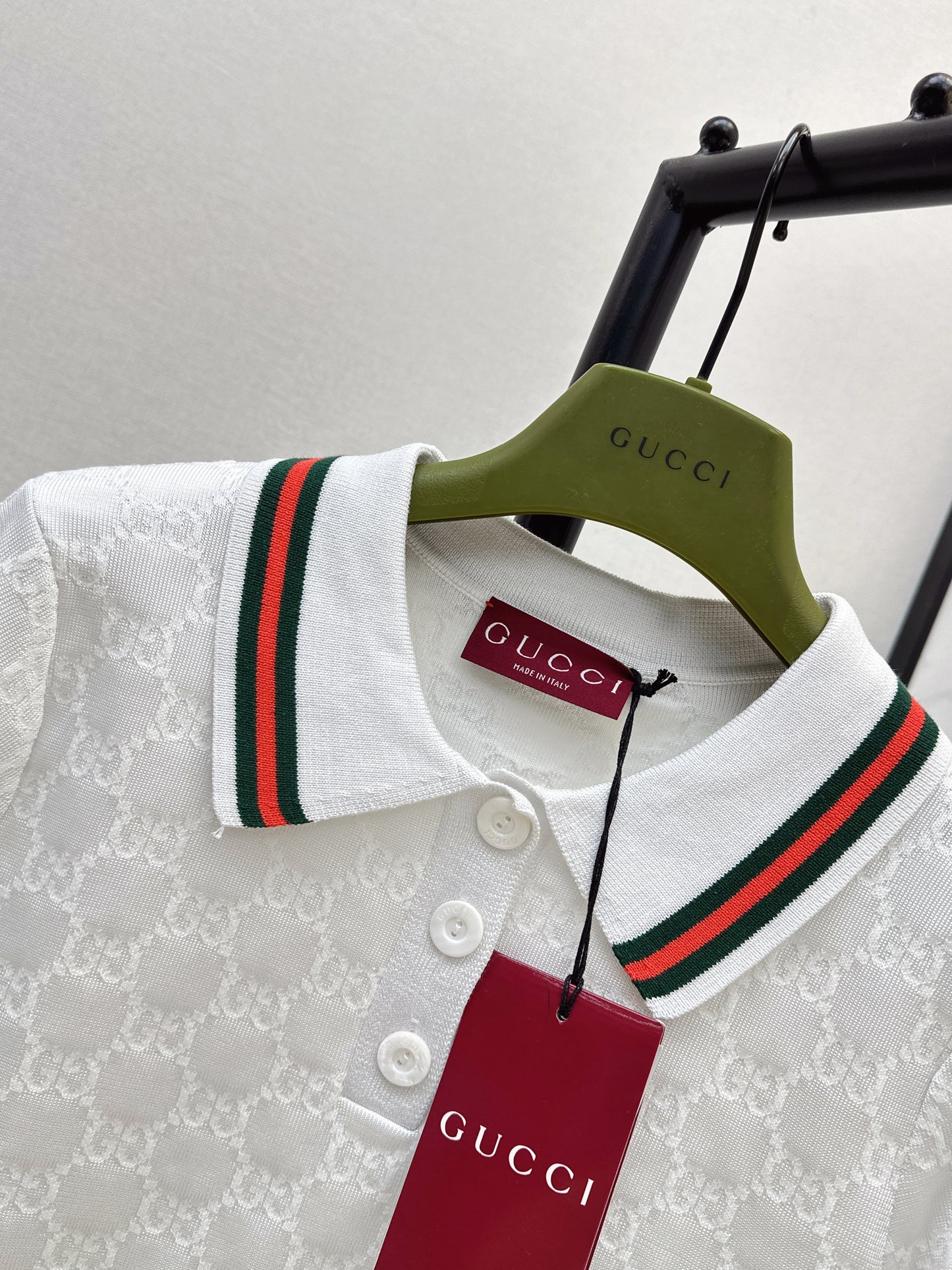 26SS - New Jacquard Polo Knit Sweater