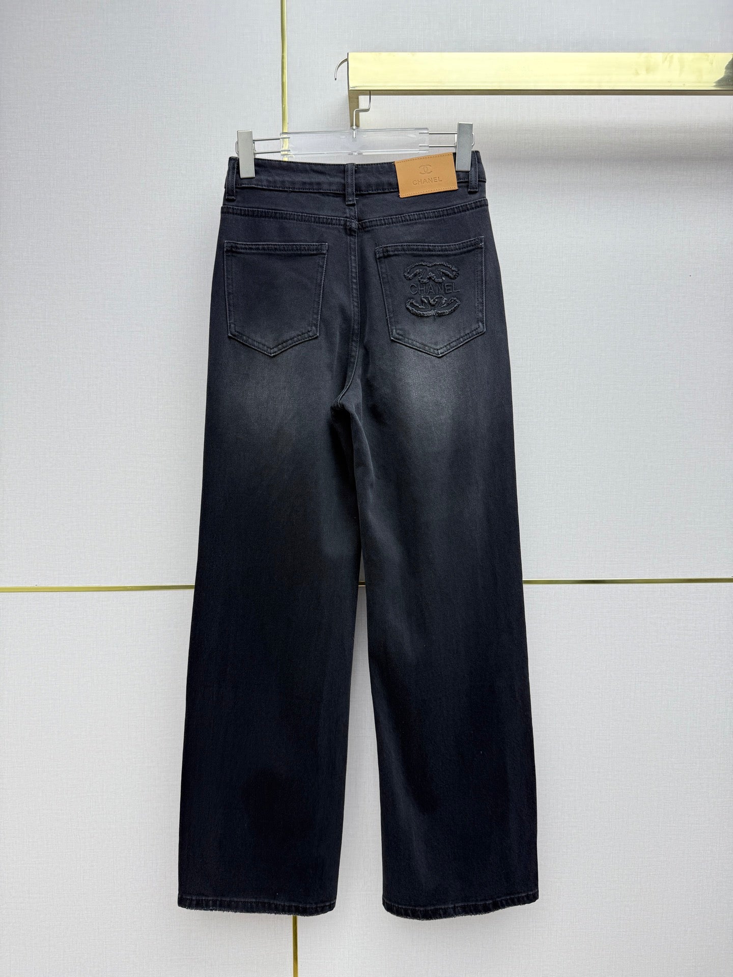 New straight-leg jeans