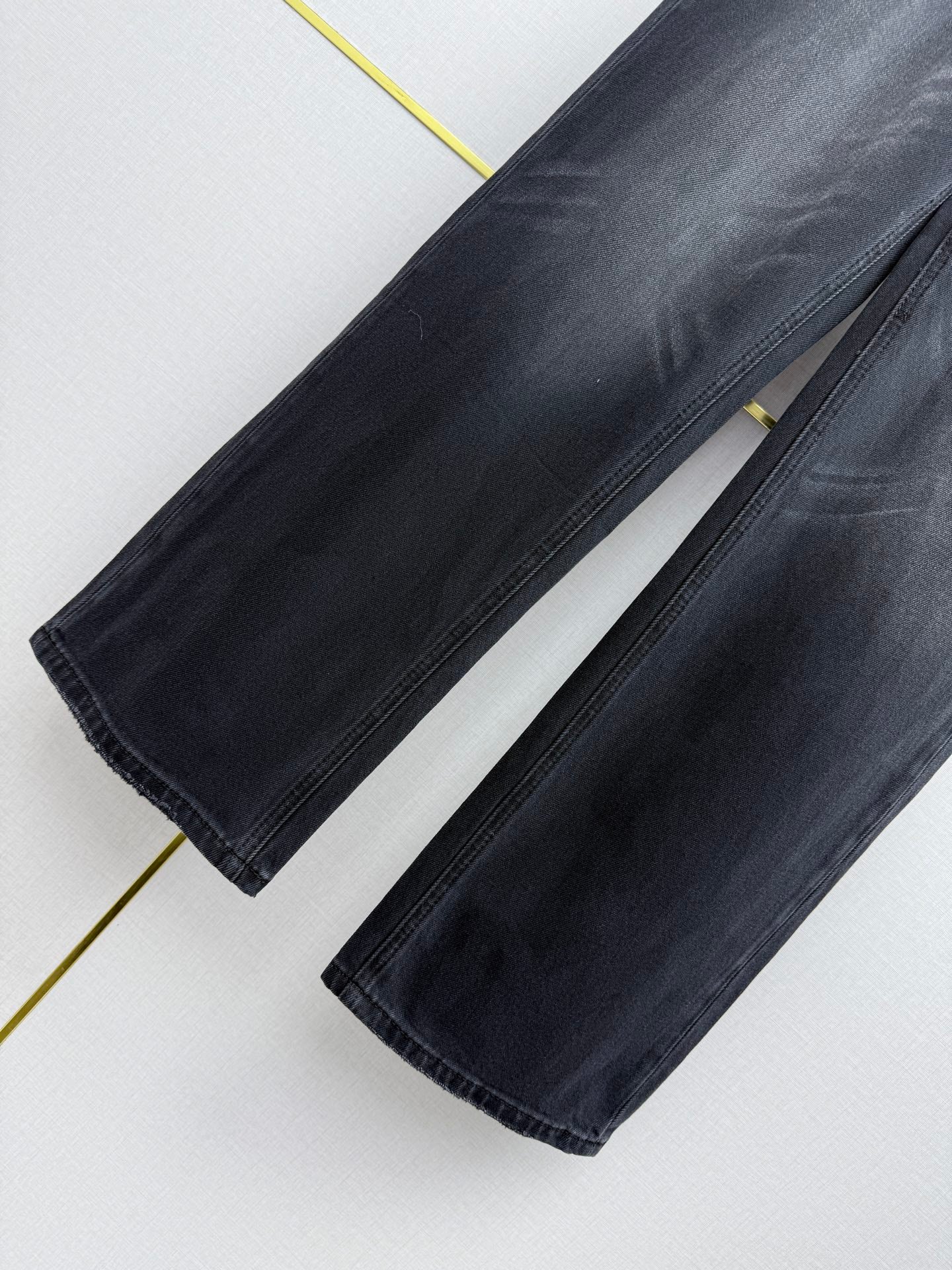 New straight-leg jeans
