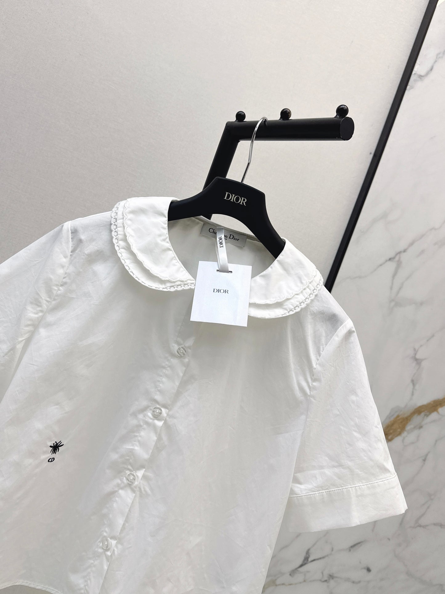 26SS - New Peter Pan Collar Short-Sleeve Shirt