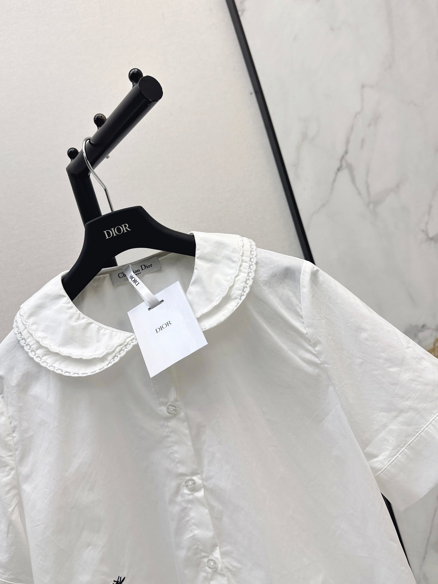 26SS - New Peter Pan Collar Short-Sleeve Shirt