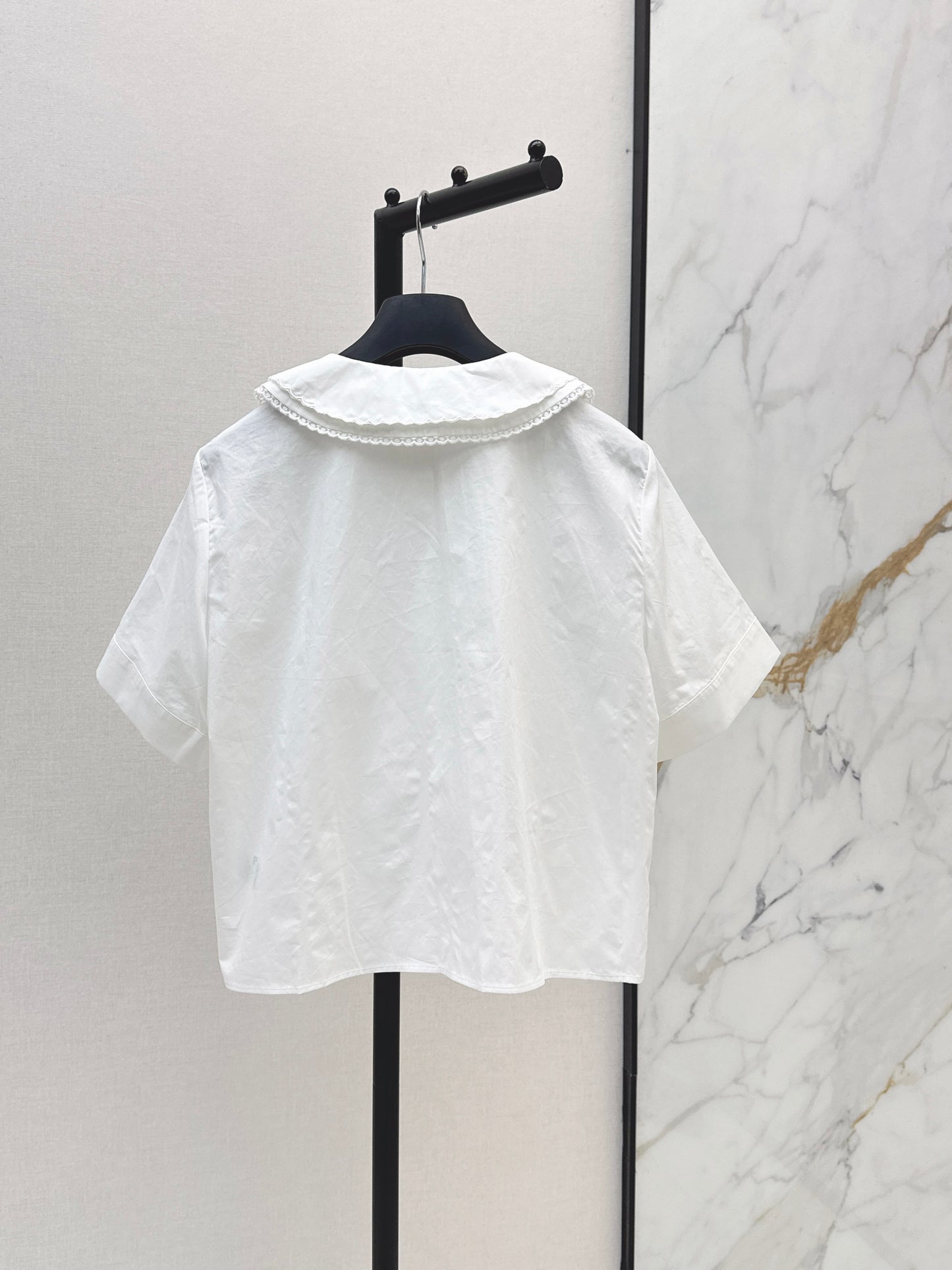 26SS - New Peter Pan Collar Short-Sleeve Shirt