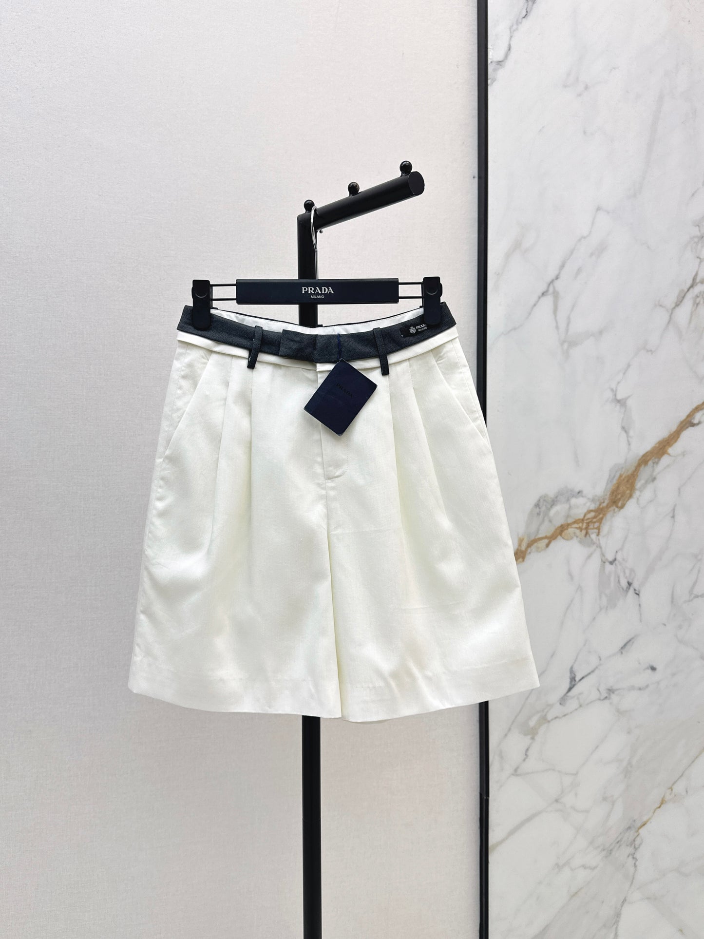 26SS - New Color-Blocked Waistband Design Shorts