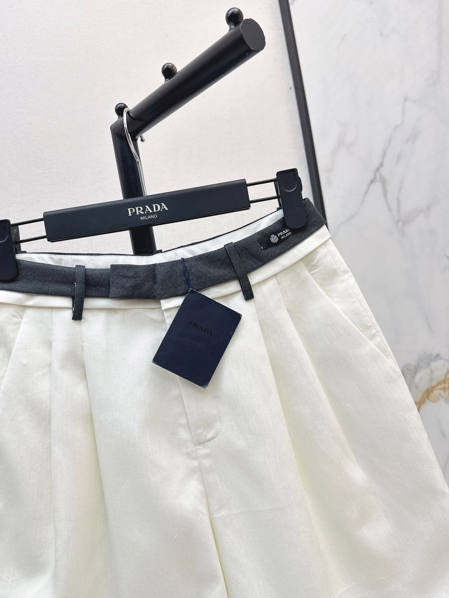 26SS - New Color-Blocked Waistband Design Shorts