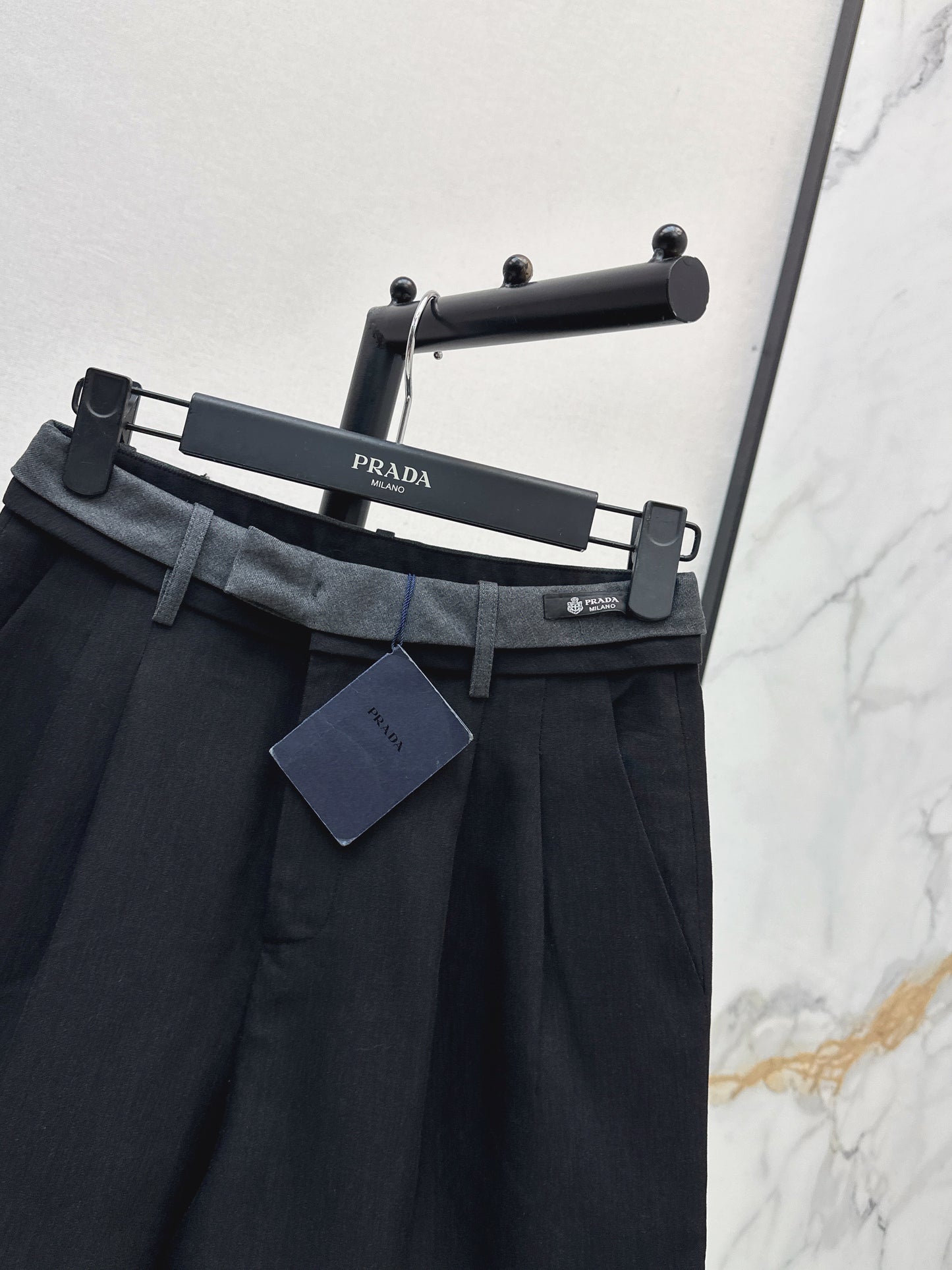 26SS - New Color-Blocked Waistband Design Shorts