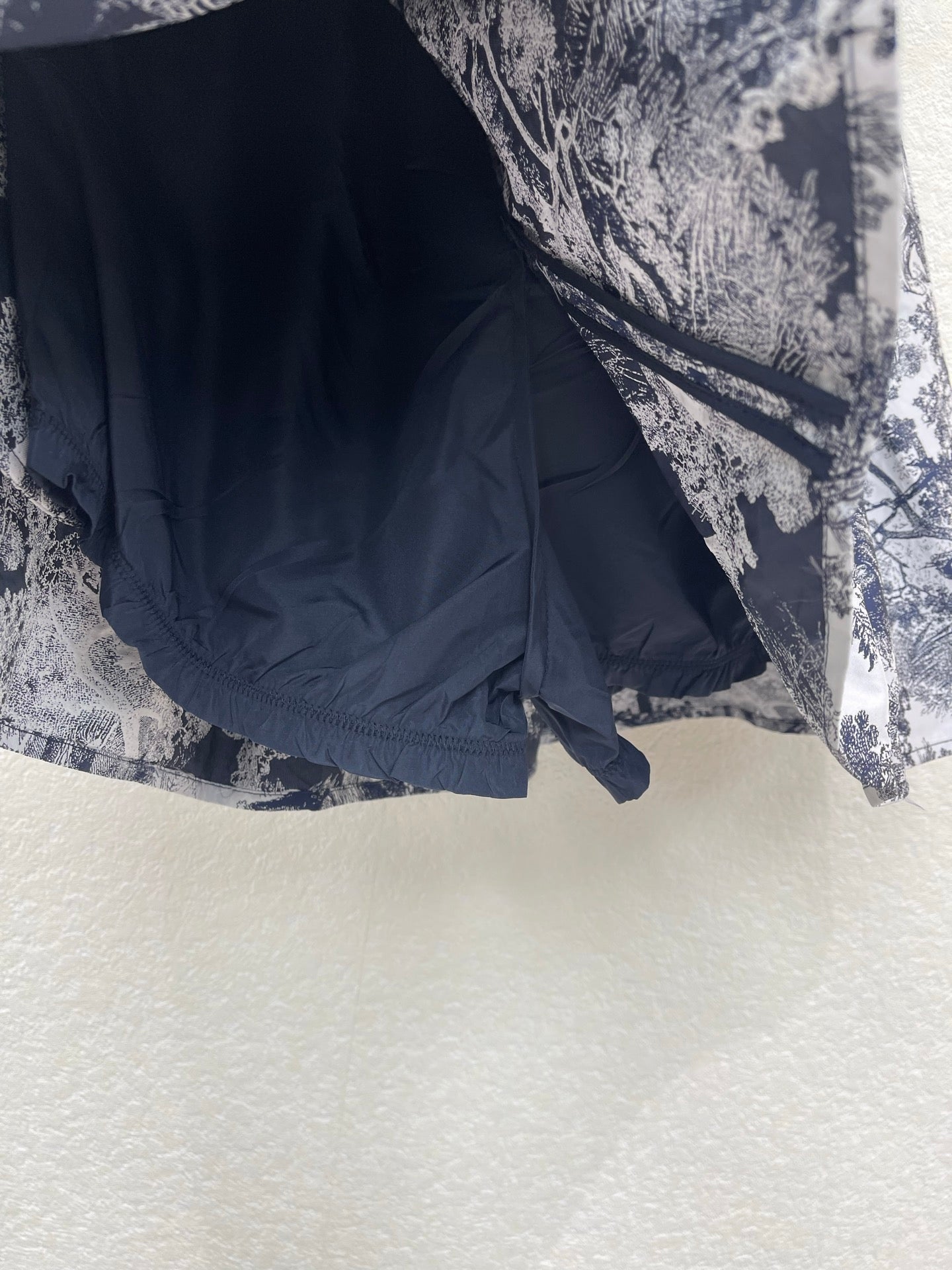 26 New Arrival: French Retro Style Jungle Print A-line Mini Skirt