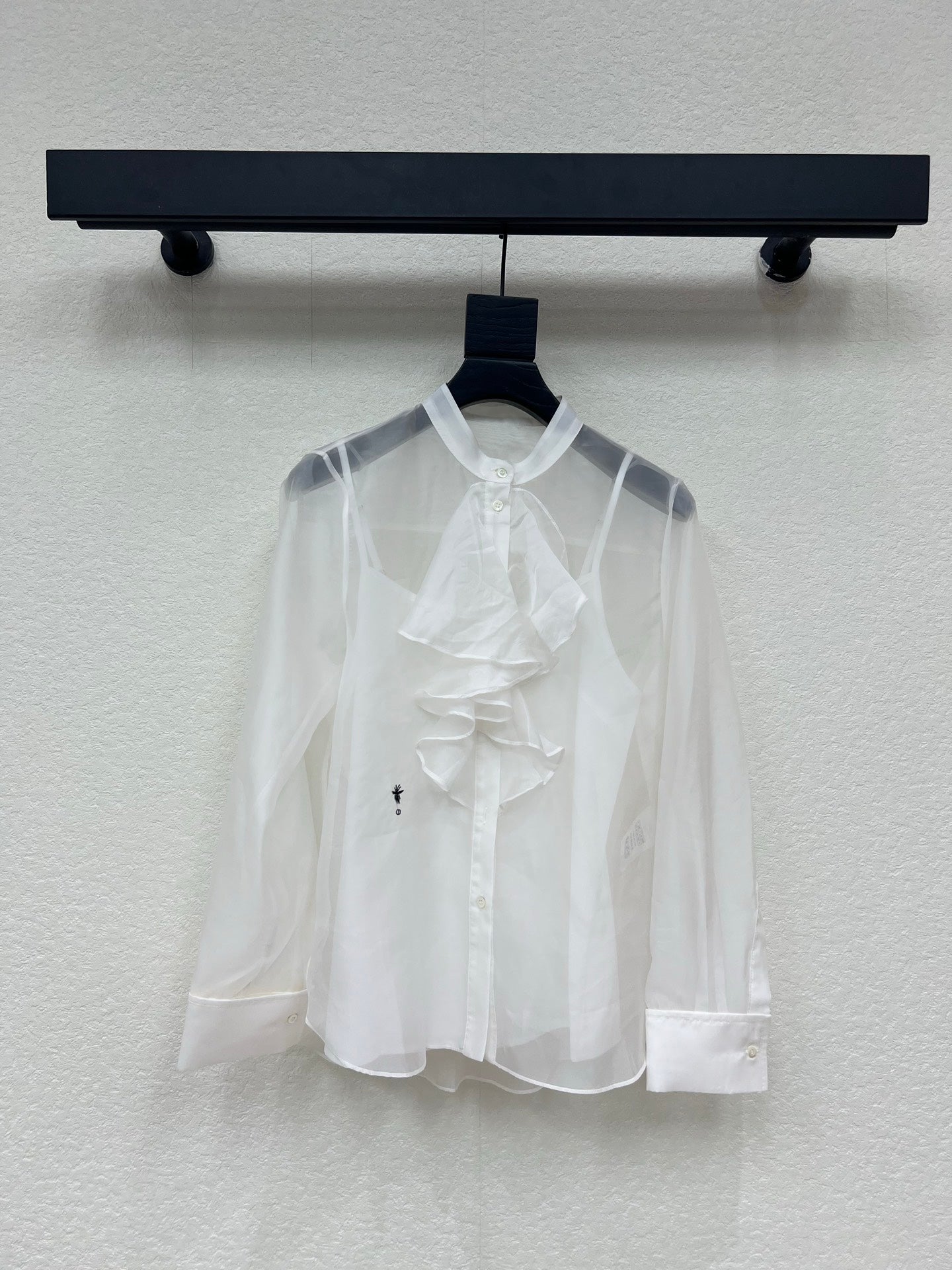 26 Spring/Summer New Two-Piece Embroidered Shirt Set