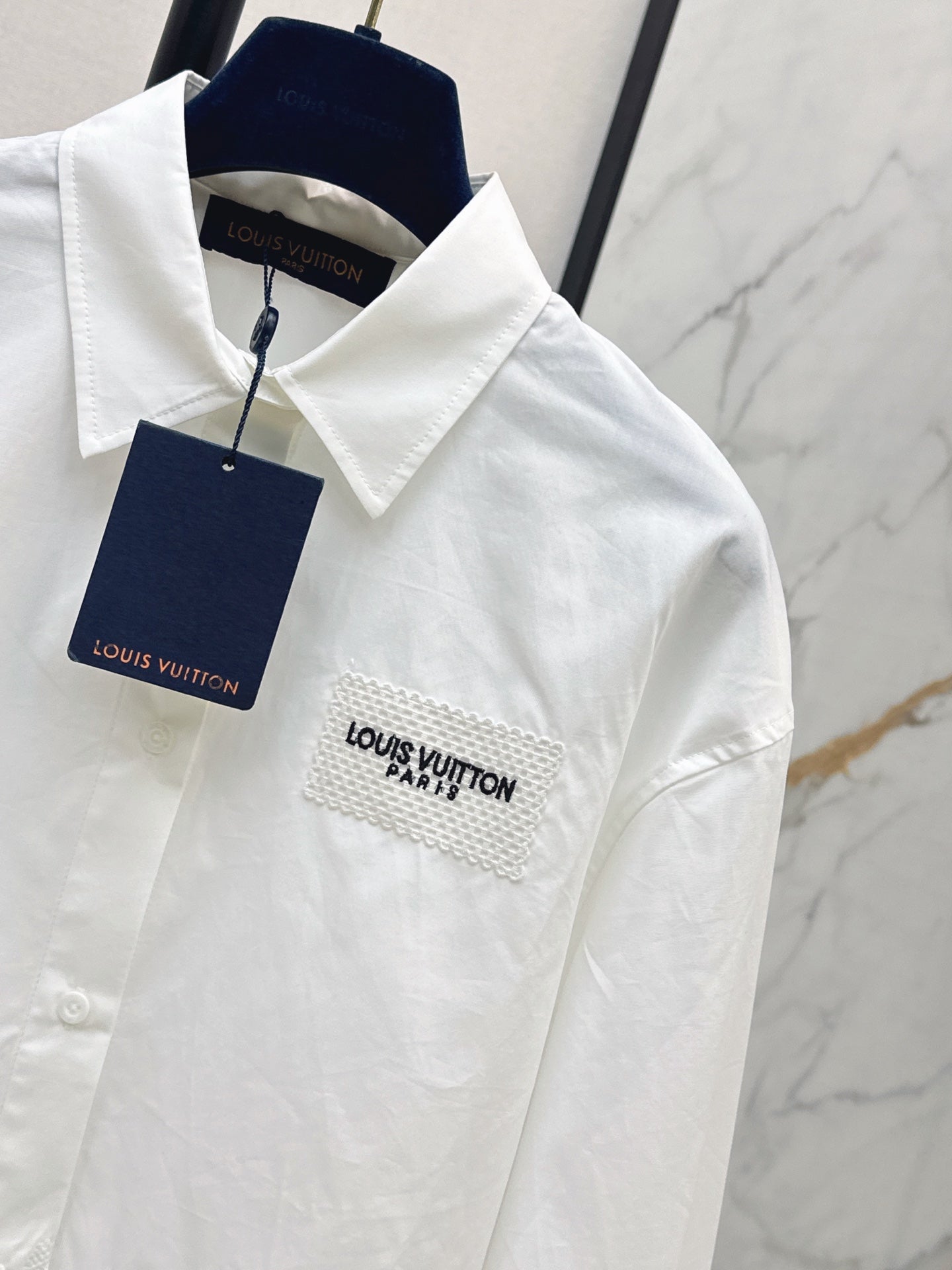 26Ss - New Embroidered Short Versatile Shirt