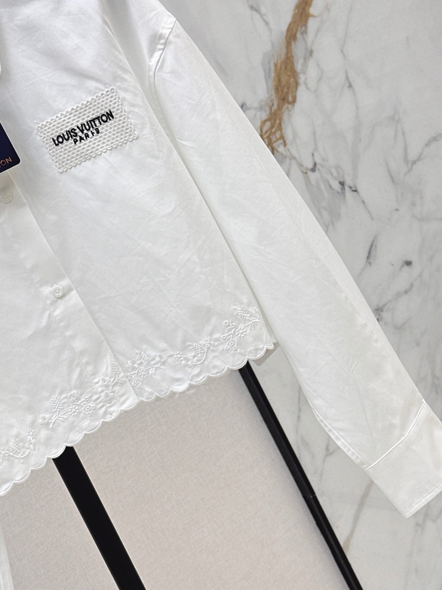 26Ss - New Embroidered Short Versatile Shirt
