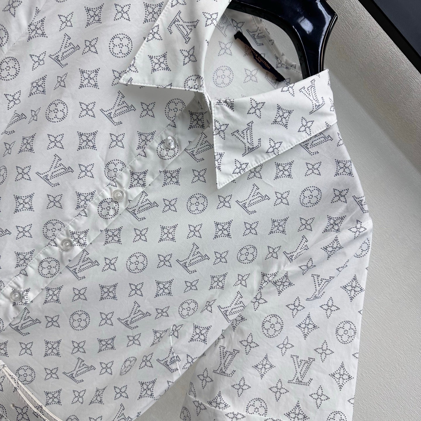 Printed belted dress