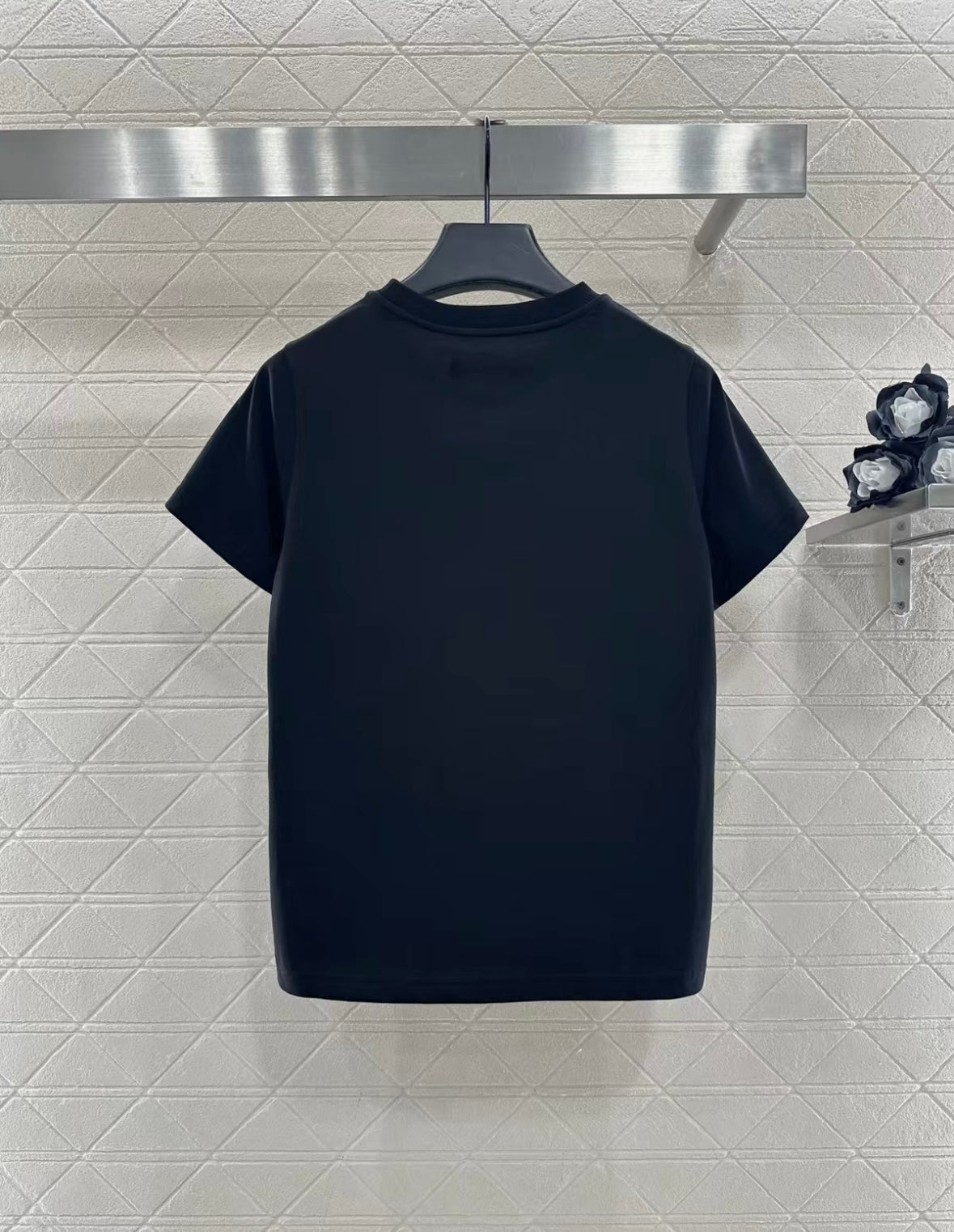 Letter Print Short-Sleeve